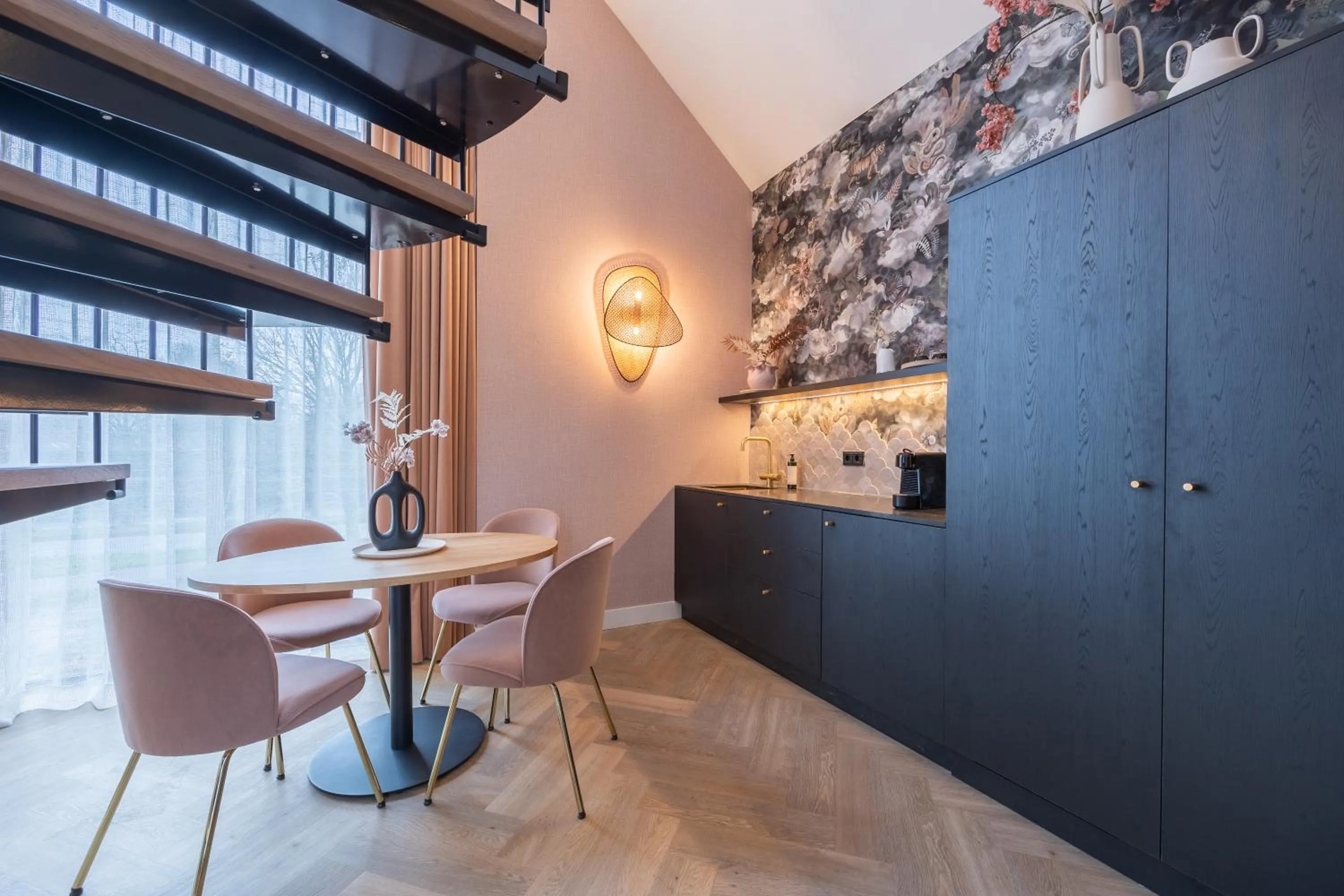 Kitchen or kitchenette in Van der Valk hotel Den Haag Wassenaar