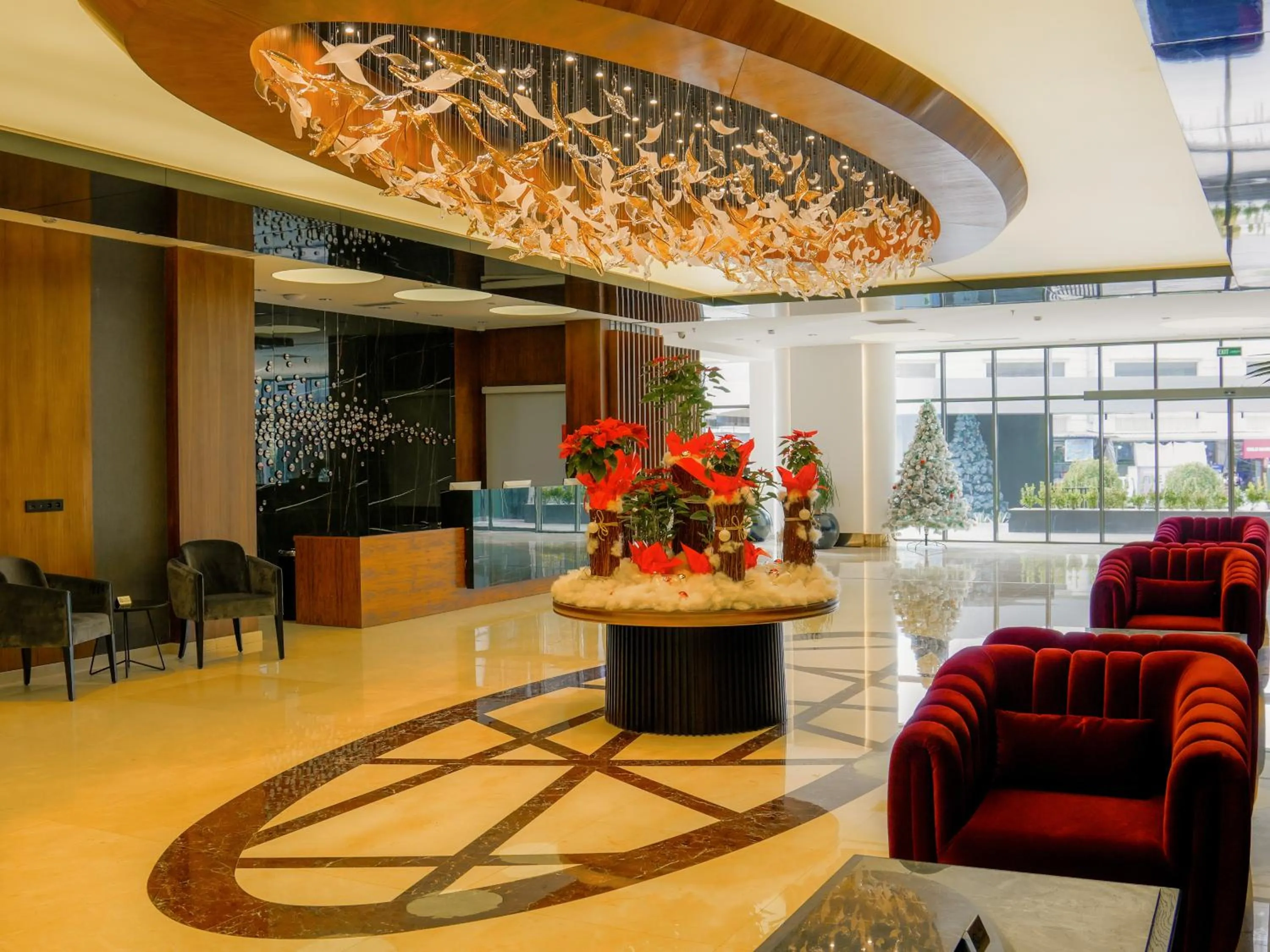 Lobby or reception in Ramada Hotel & Suites by Wyndham Erbil 32 Park