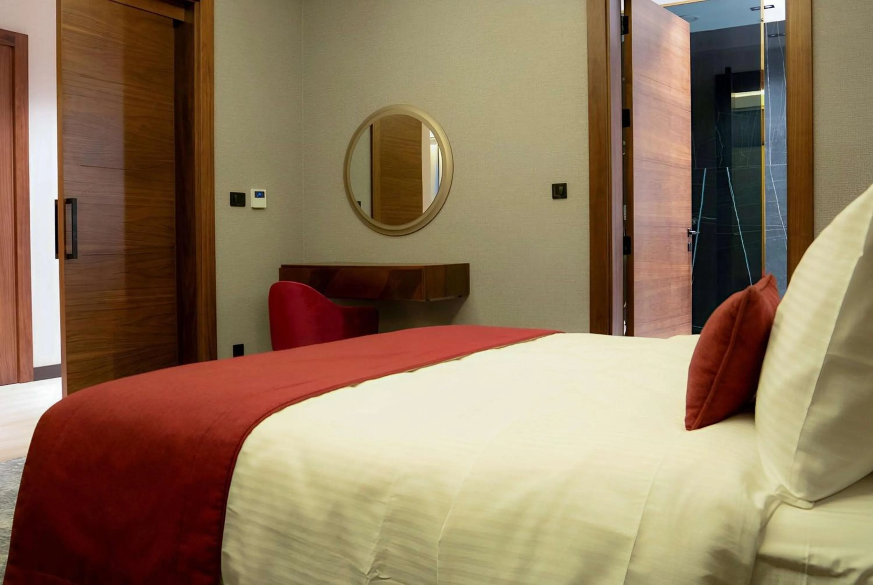 Photo of the whole room, Bed in Ramada Hotel & Suites by Wyndham Erbil 32 Park