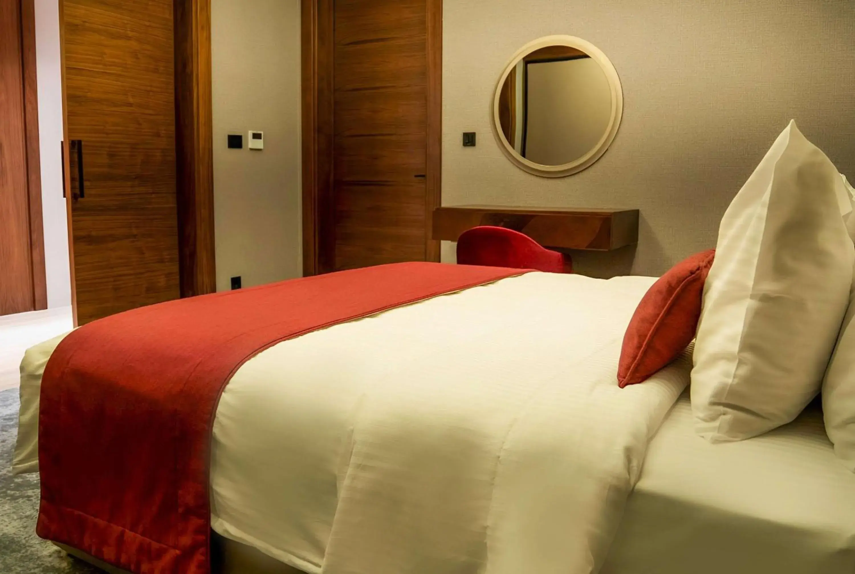 Two-Bedroom Presidential King Suite in Ramada Hotel & Suites by Wyndham Erbil 32 Park Two-Bedroom Presidential King Suite in Ramada Hotel & Suites by Wyndham Erbil 32 Park