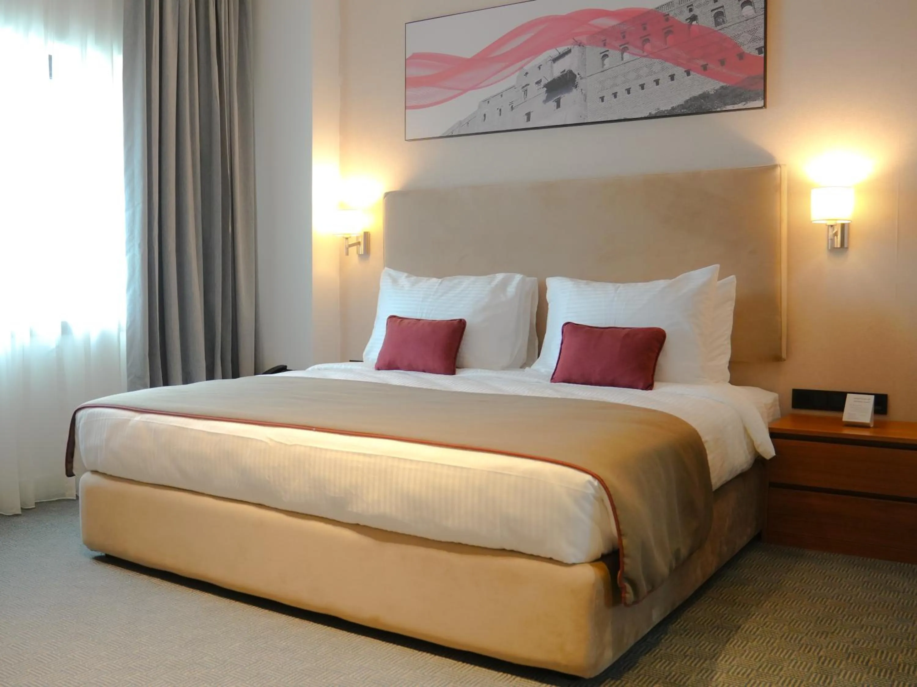 Bed in Ramada Hotel & Suites by Wyndham Erbil 32 Park