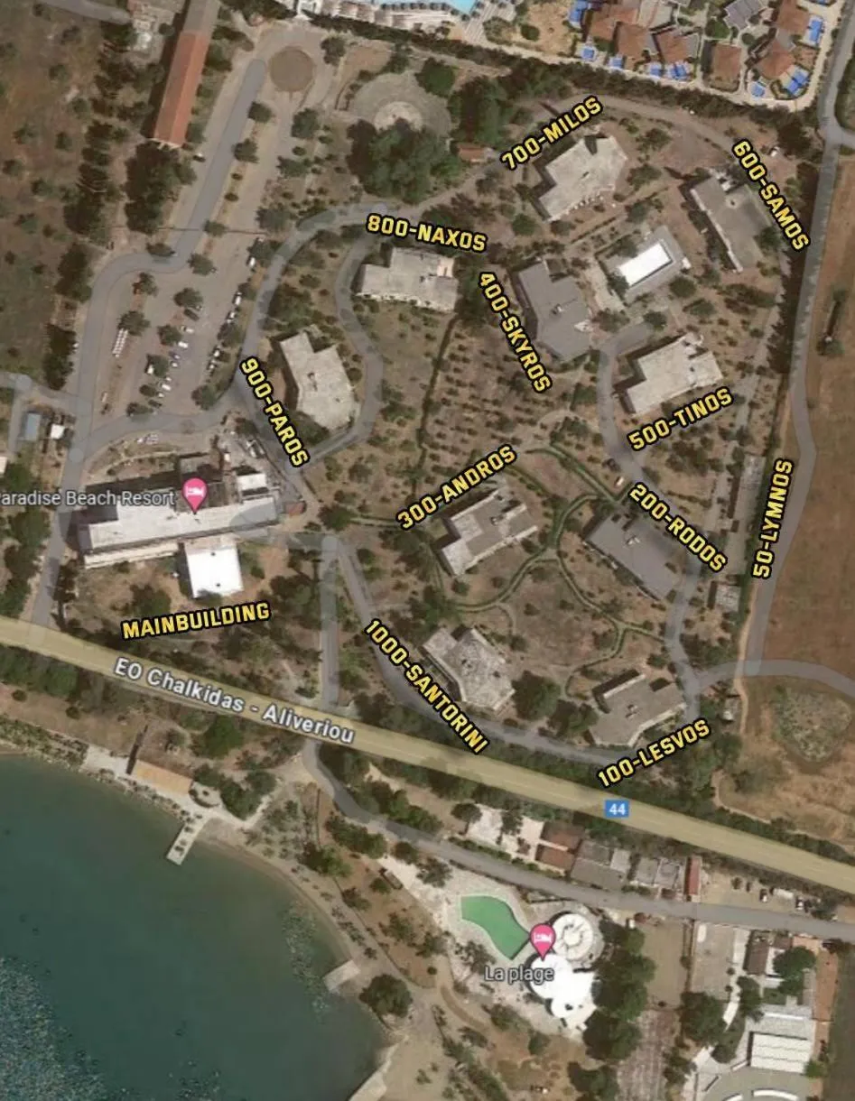 Bird's eye view in O Paradise beach Resort and Spa