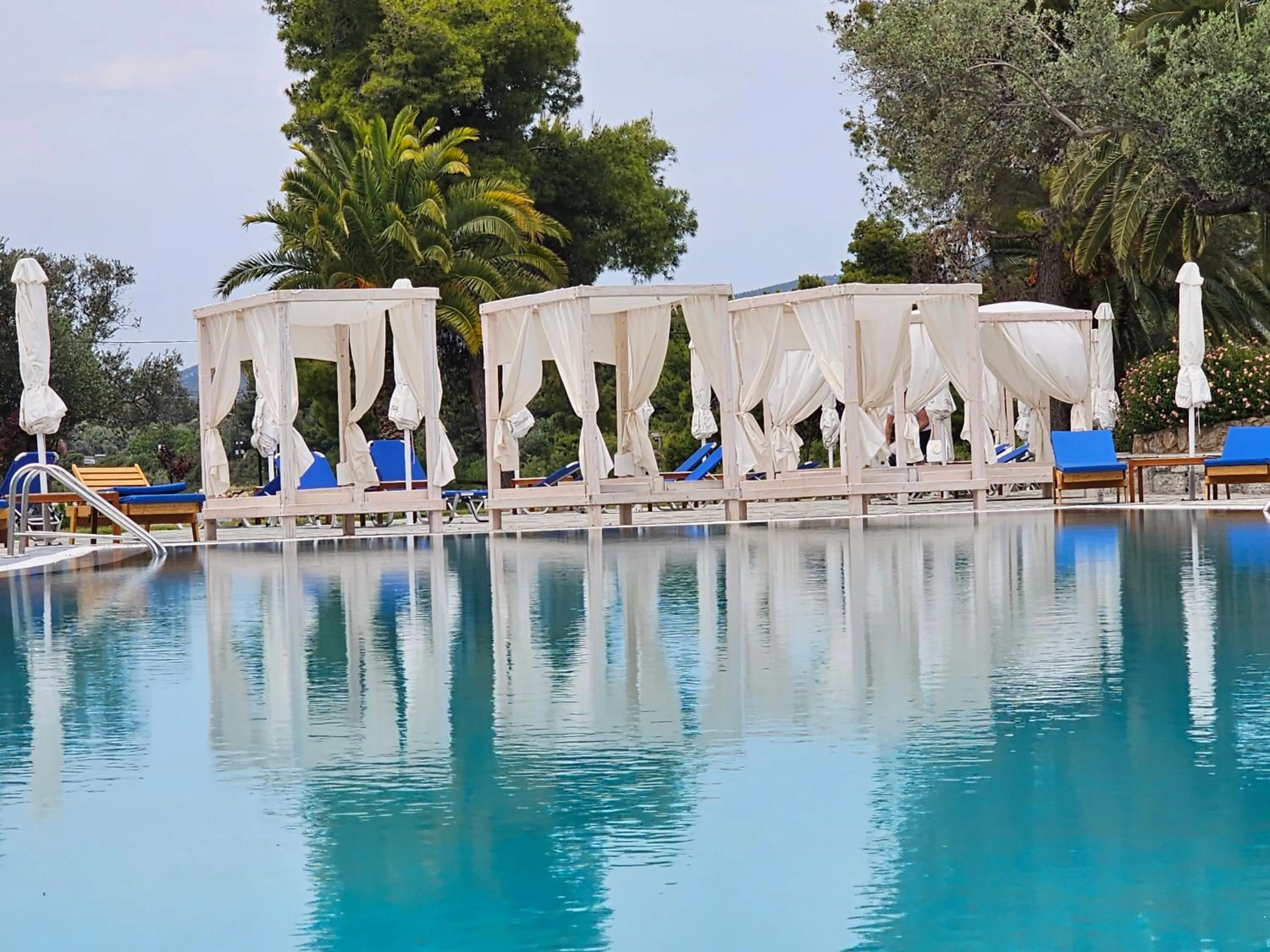 Pool view in O Paradise beach Resort and Spa