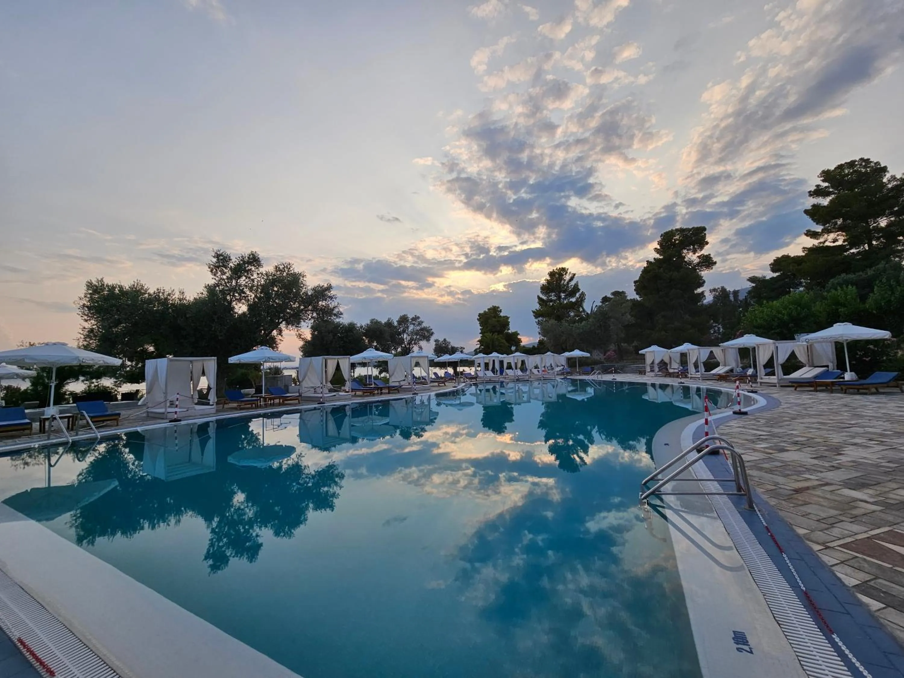 Pool view in O Paradise beach Resort and Spa