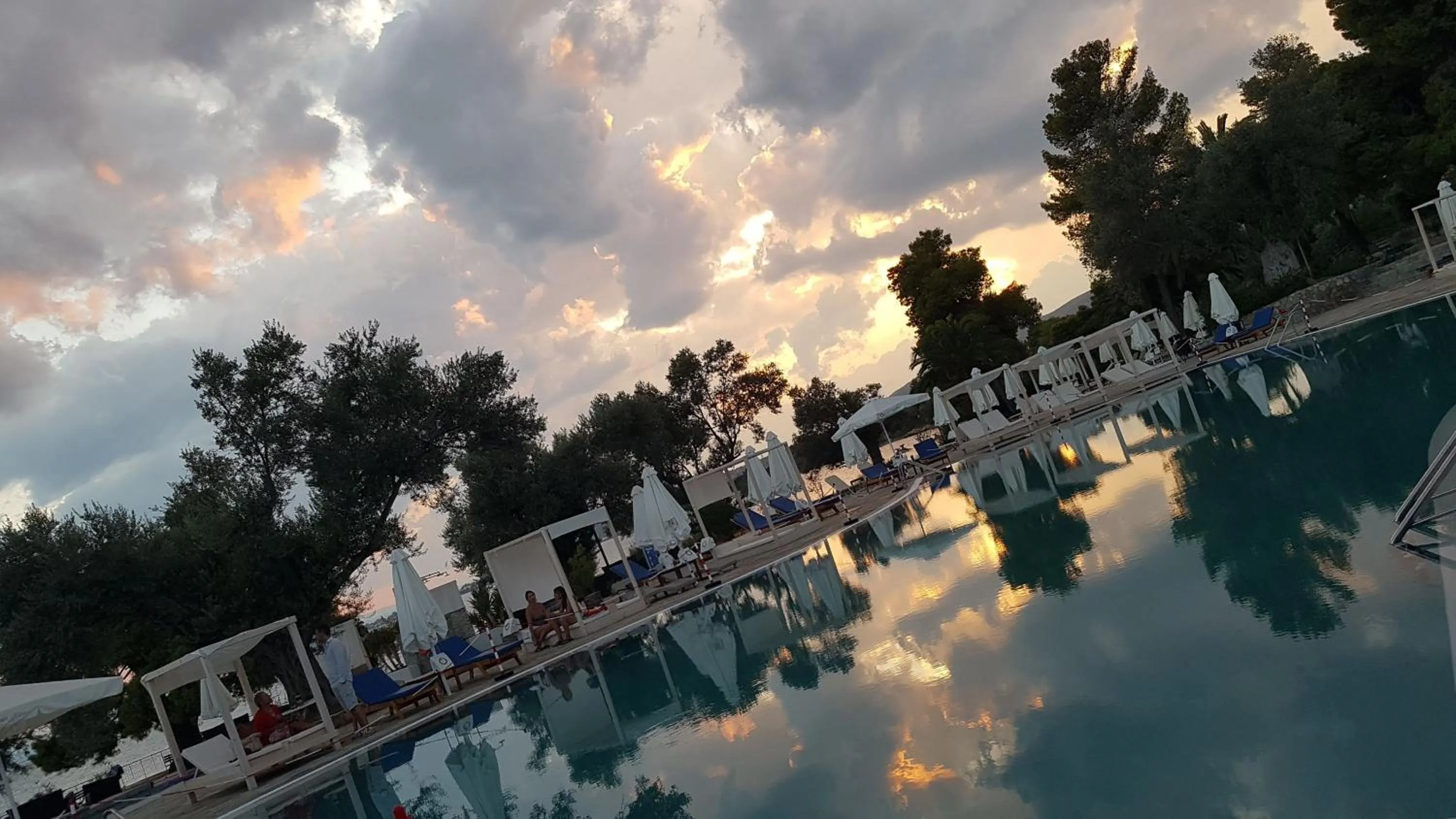 Pool view in O Paradise beach Resort and Spa