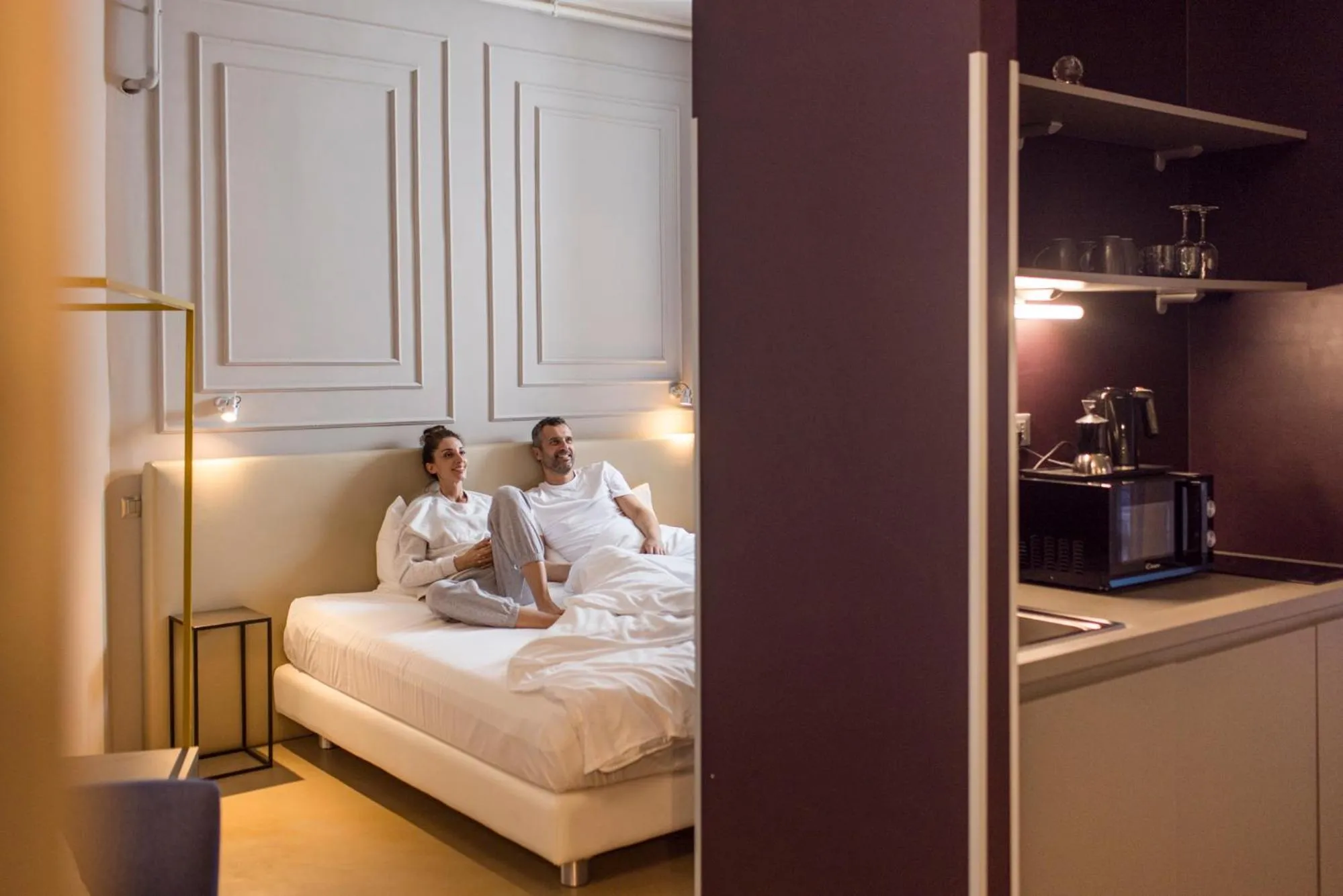 Bedroom, Bed in URBANAUTS BELETAGES Sonata