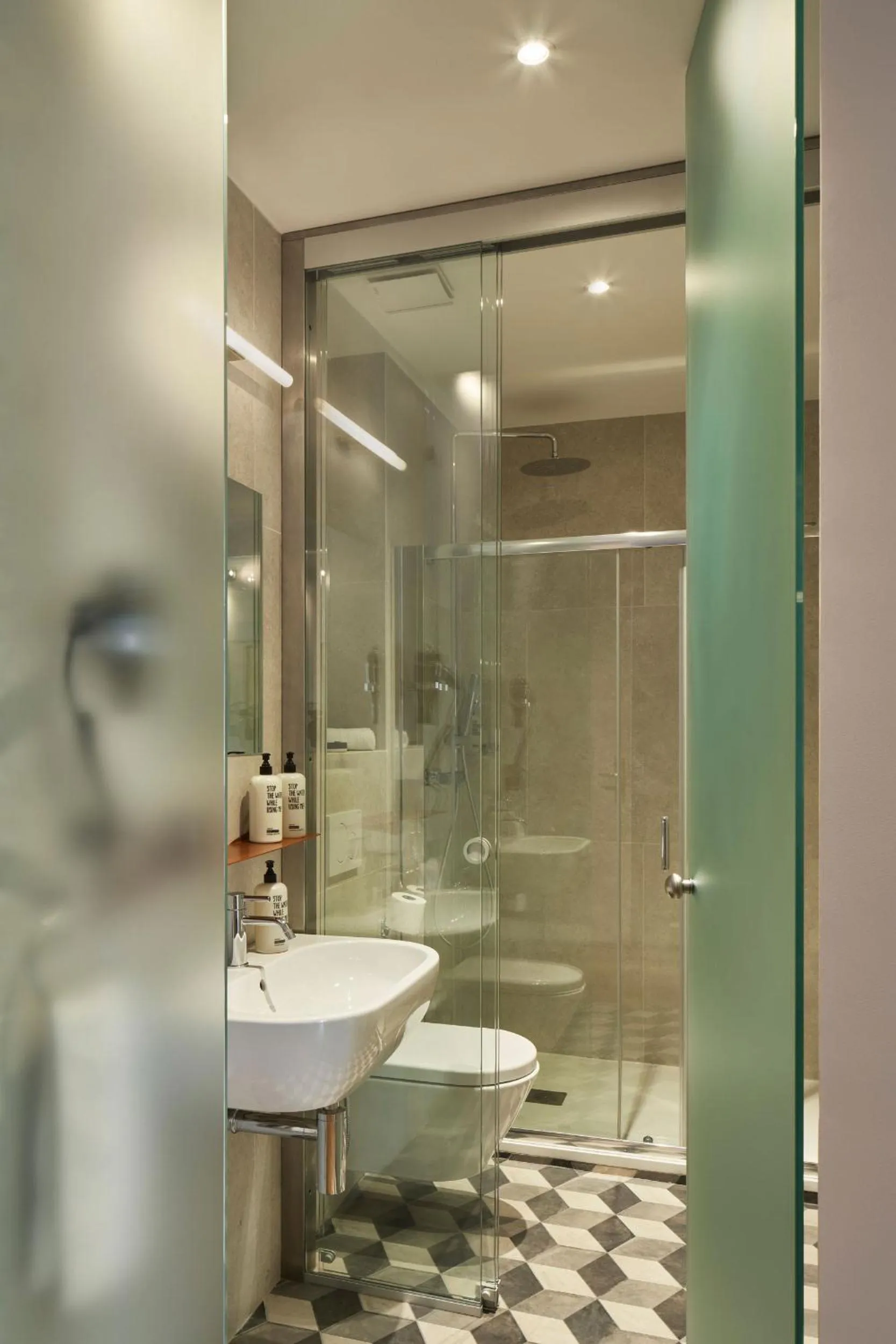 Bathroom in URBANAUTS BELETAGES Sonata