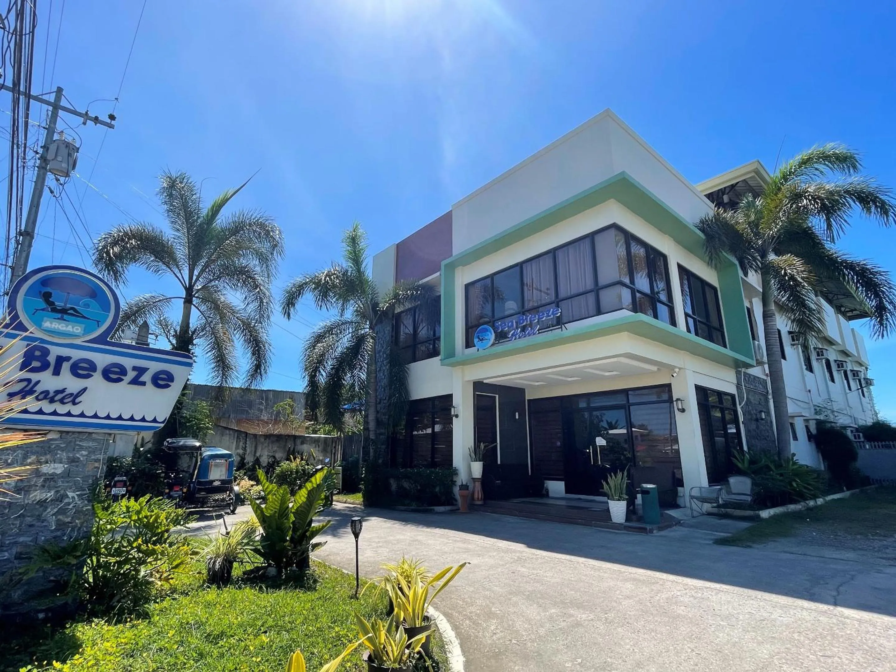 Property building in Argao Seabreeze Hotel powered by Cocotel