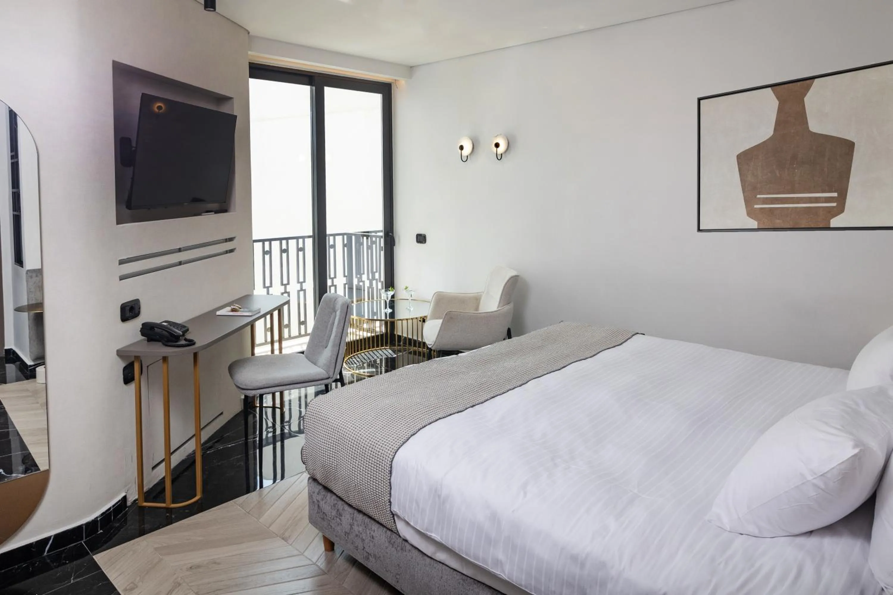 Bedroom, Bed in Esse Athens