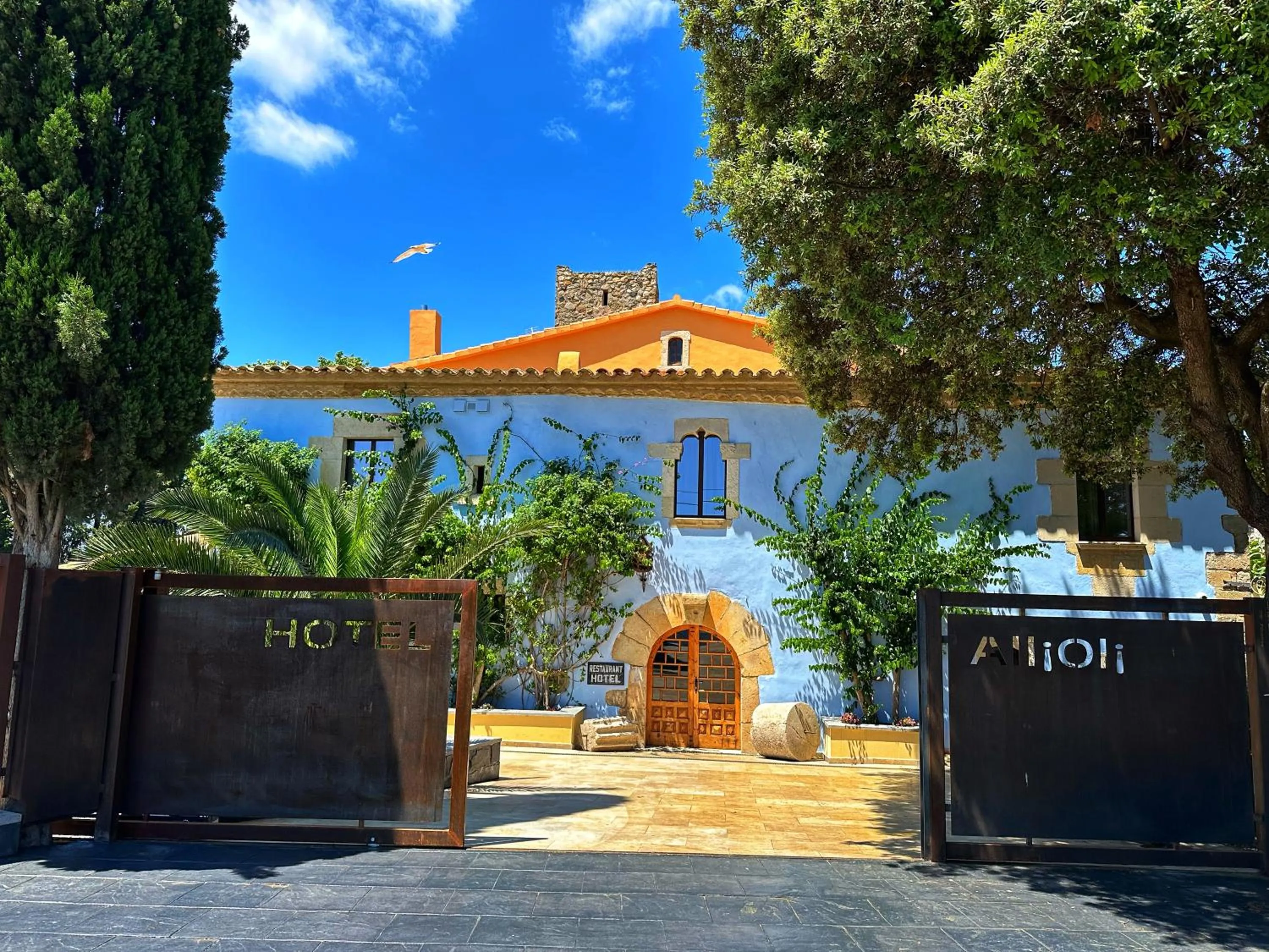 Property building in AlliOli Boutique Hotel Spa