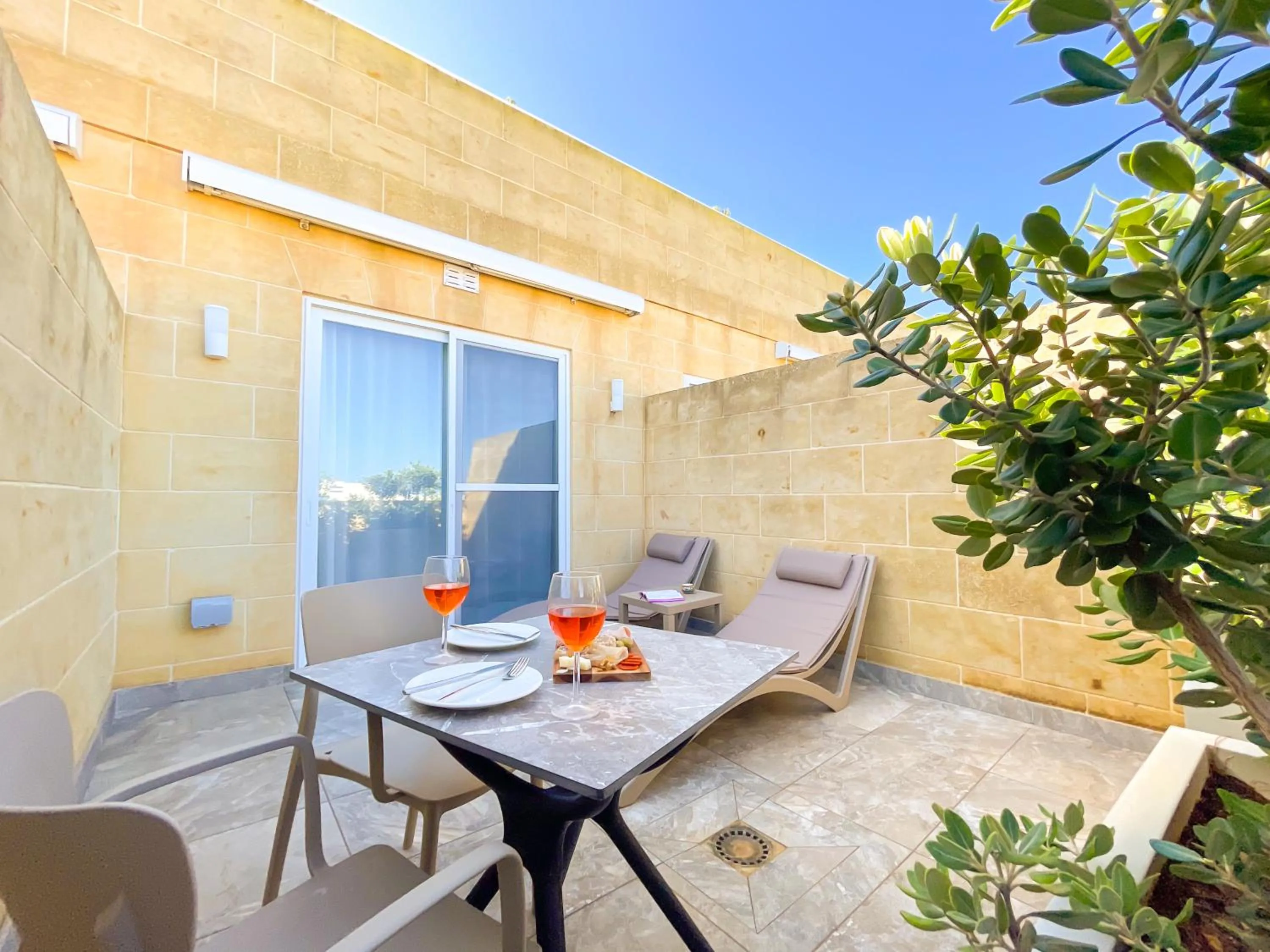 Double Room with Terrace in Pietro Boutique Hotel and Villas