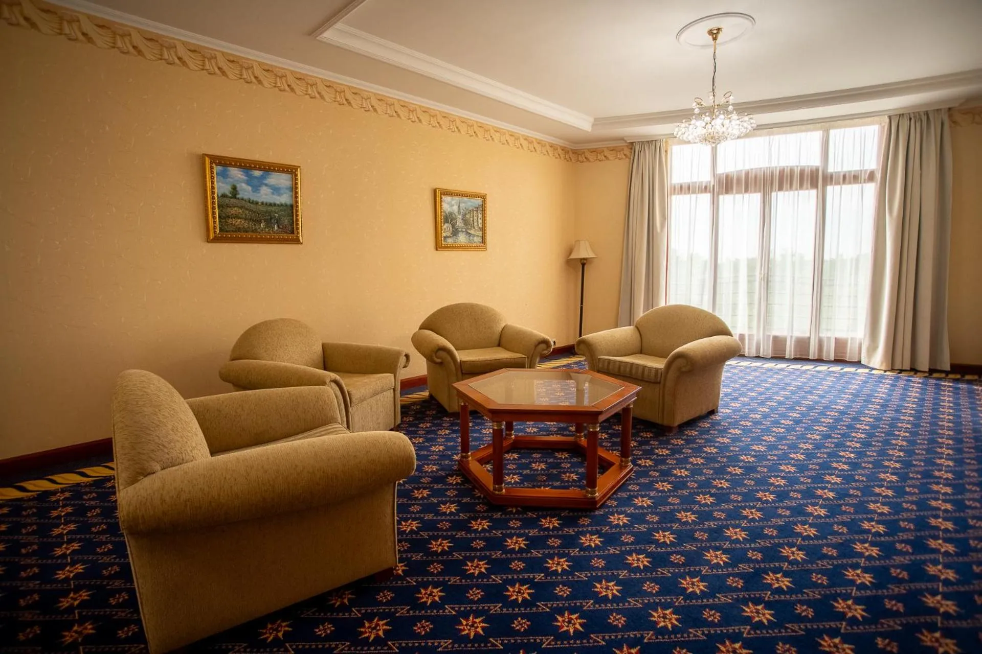 Living room in Hotel Golden Palace