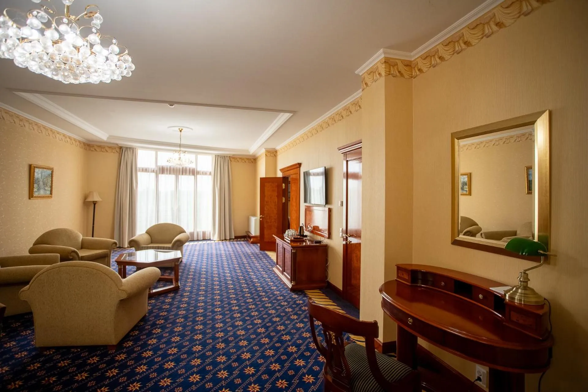 Living room in Hotel Golden Palace