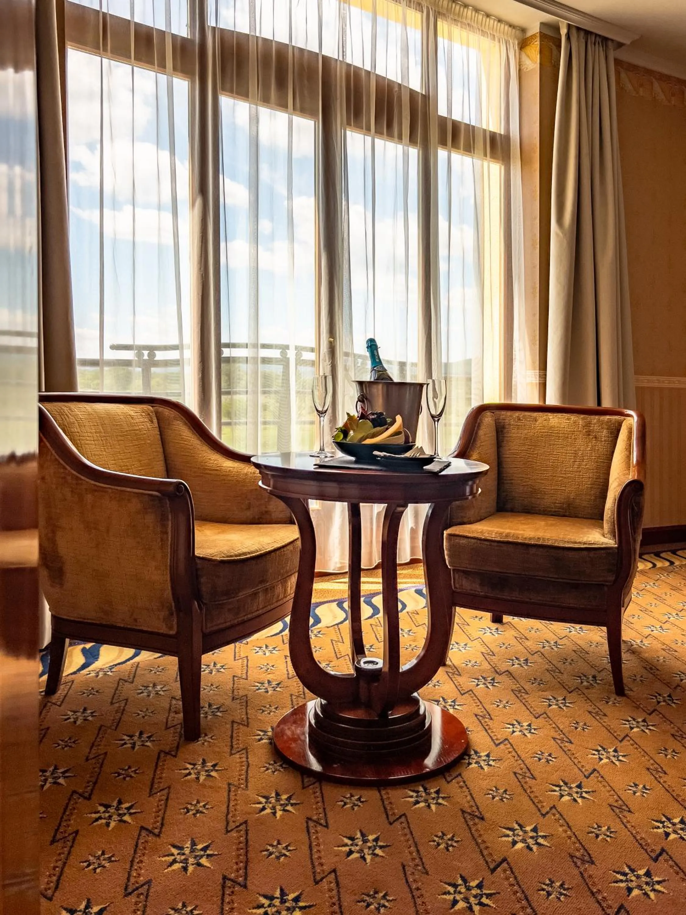 Living room in Hotel Golden Palace