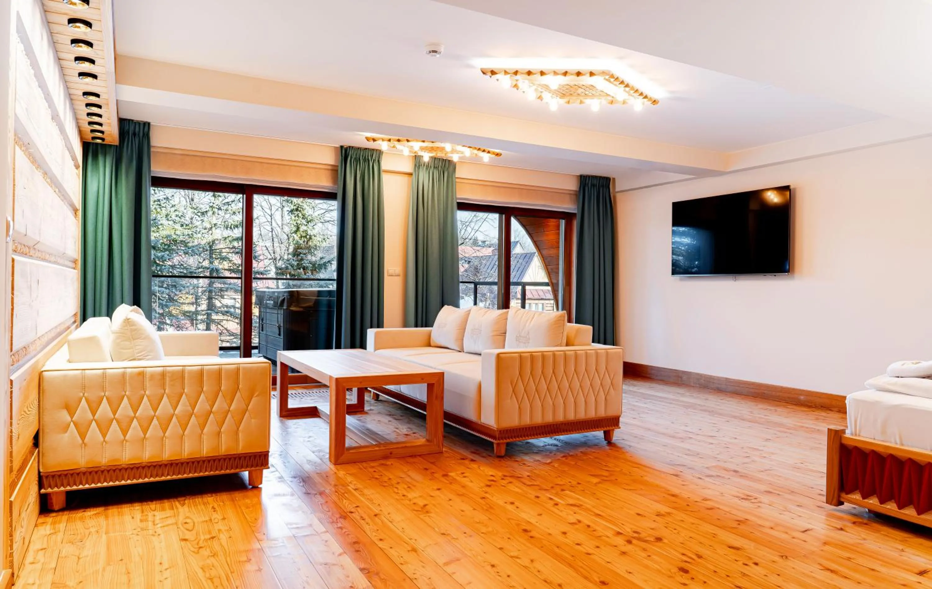 Bed in Mountain Diamond Resort