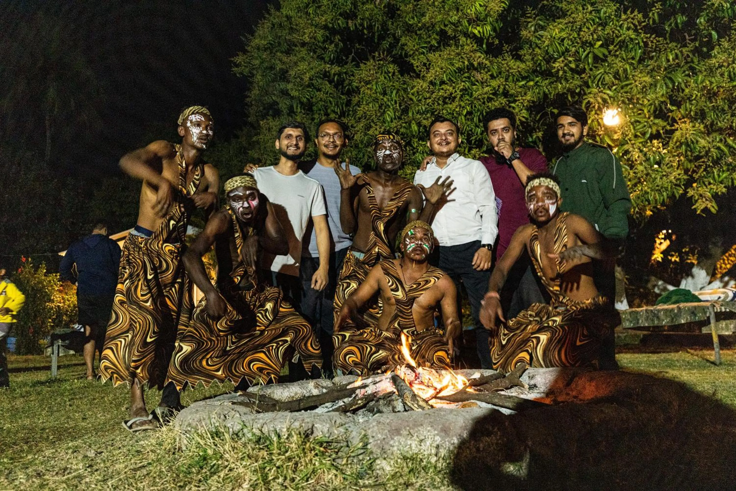 group of guests in Brook Ville