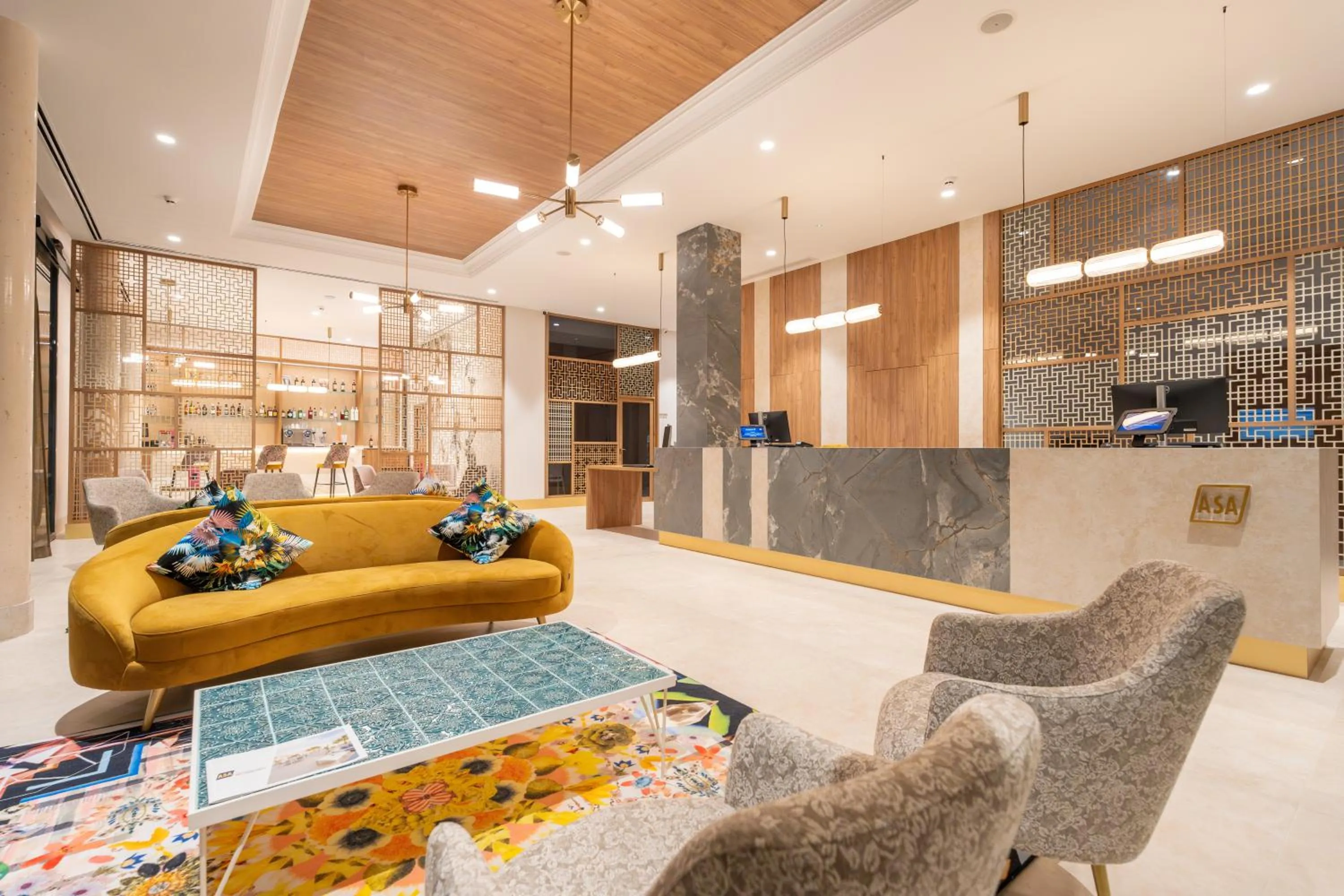 Lobby or reception in ASA Hotel La Marina