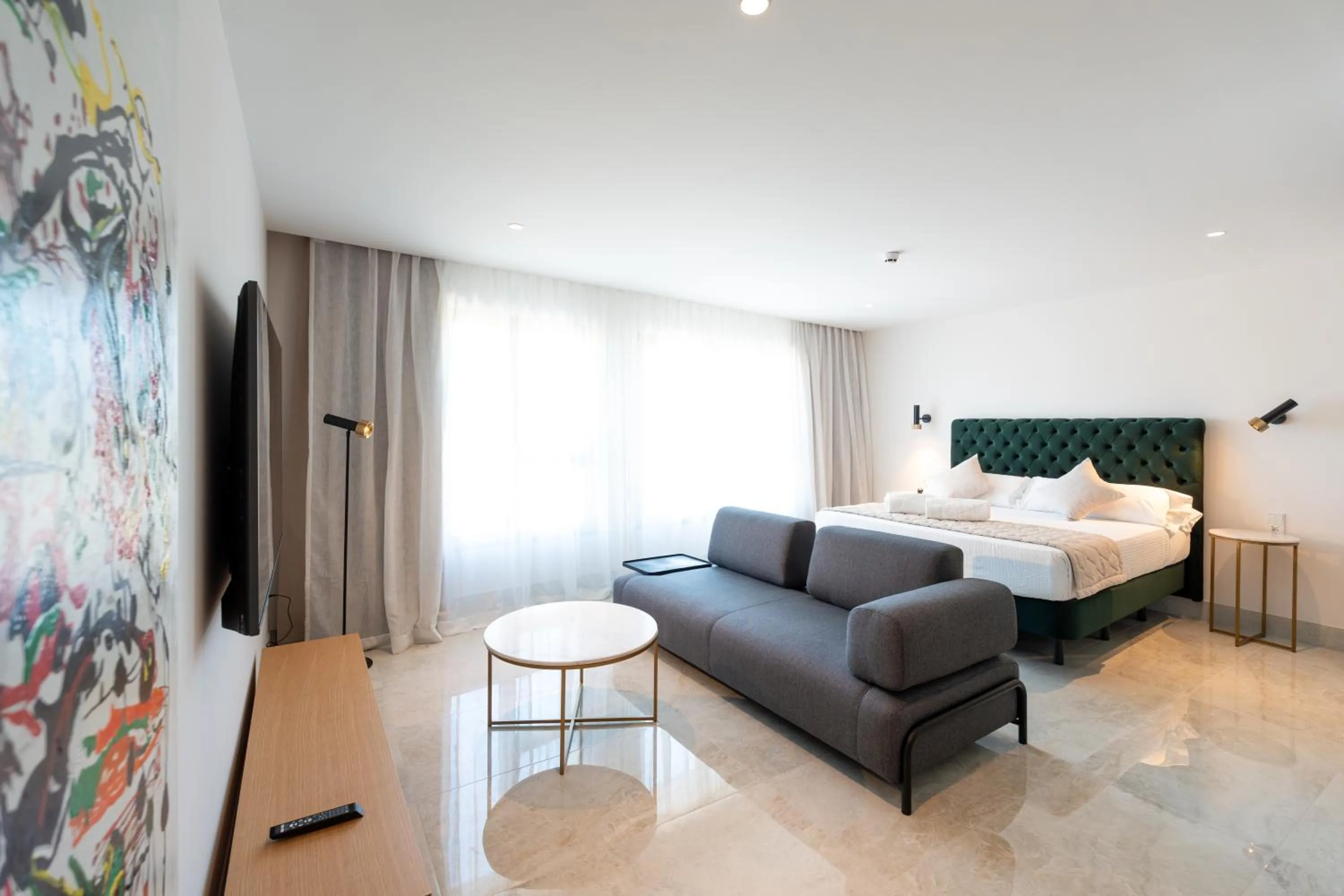 Bed in ASA Hotel La Marina