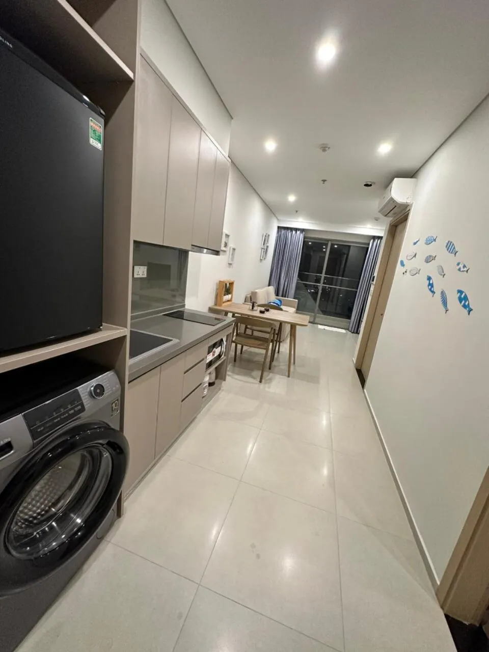 Kitchen or kitchenette in The Song Apartment Vung Tau Sea view
