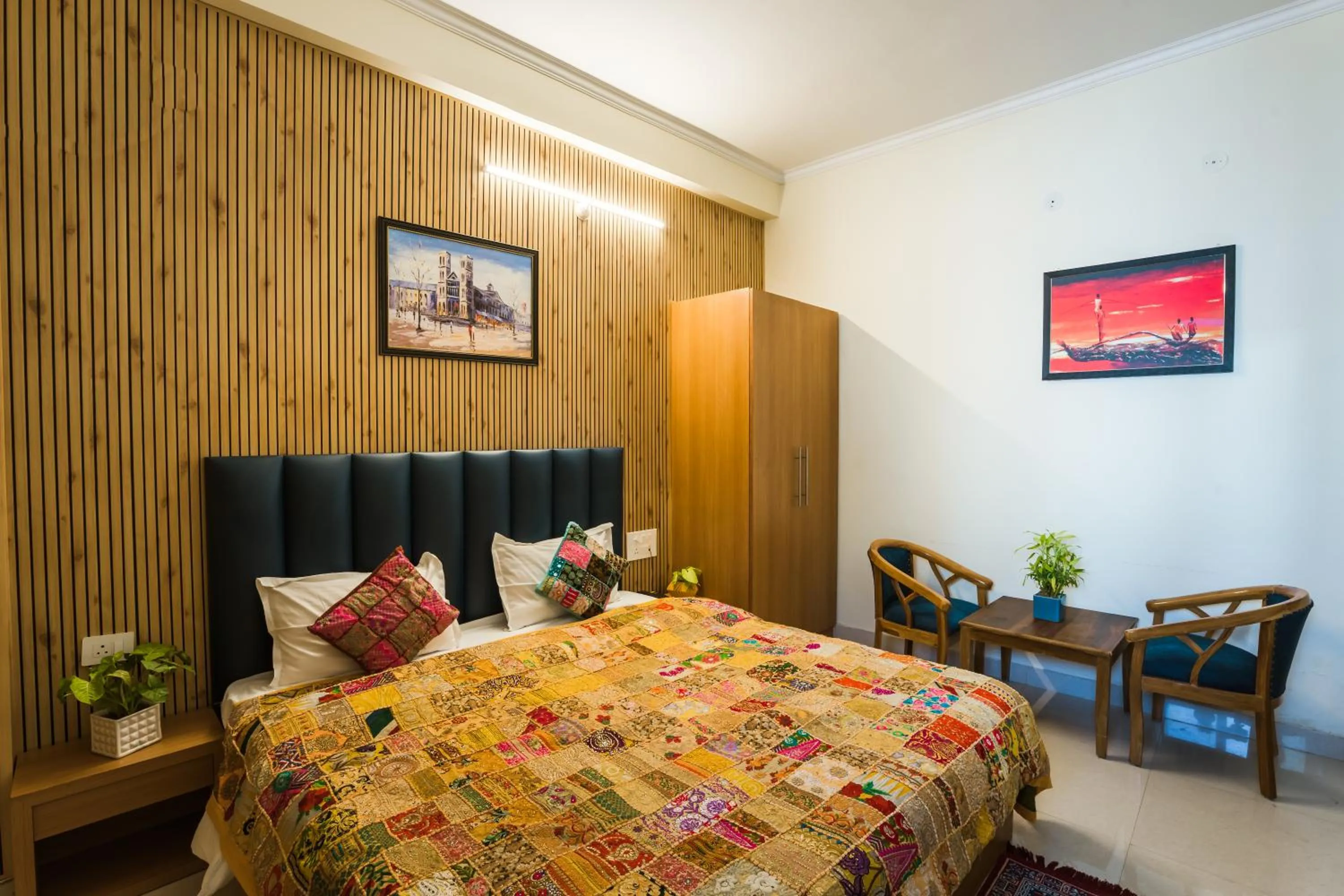 Photo of the whole room, Bed in Tripli Hotels Ayushman Retreat