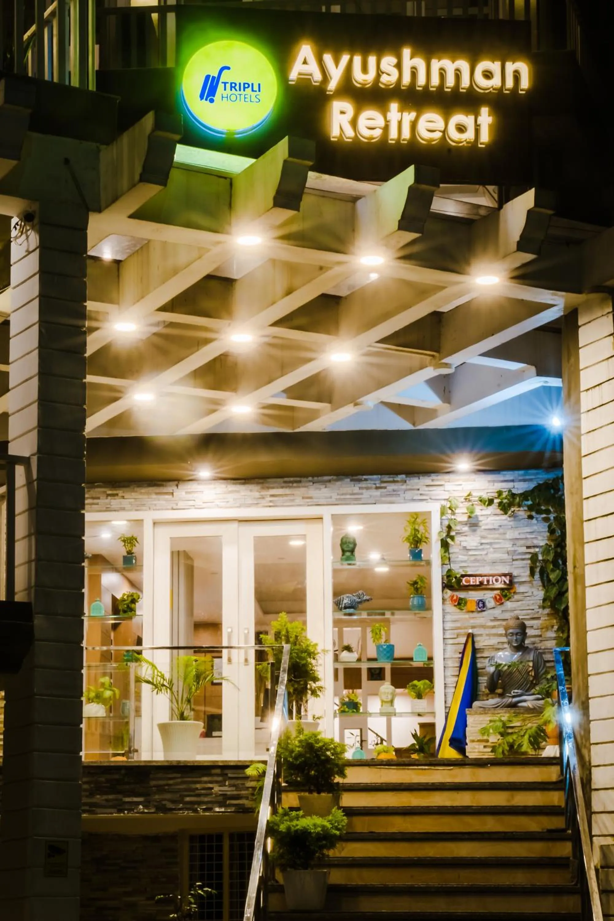 Facade/entrance in Tripli Hotels Ayushman Retreat