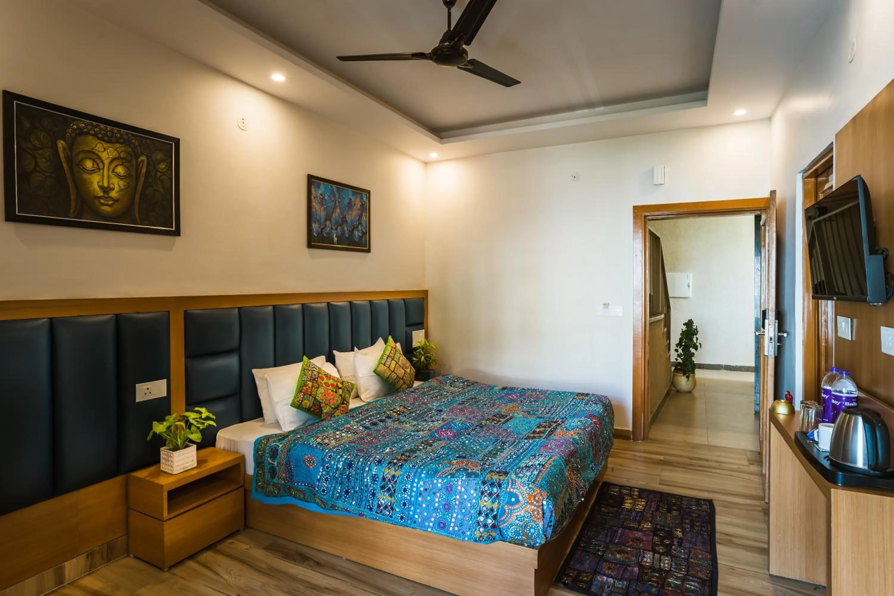 Photo of the whole room, Bed in Tripli Hotels Ayushman Retreat