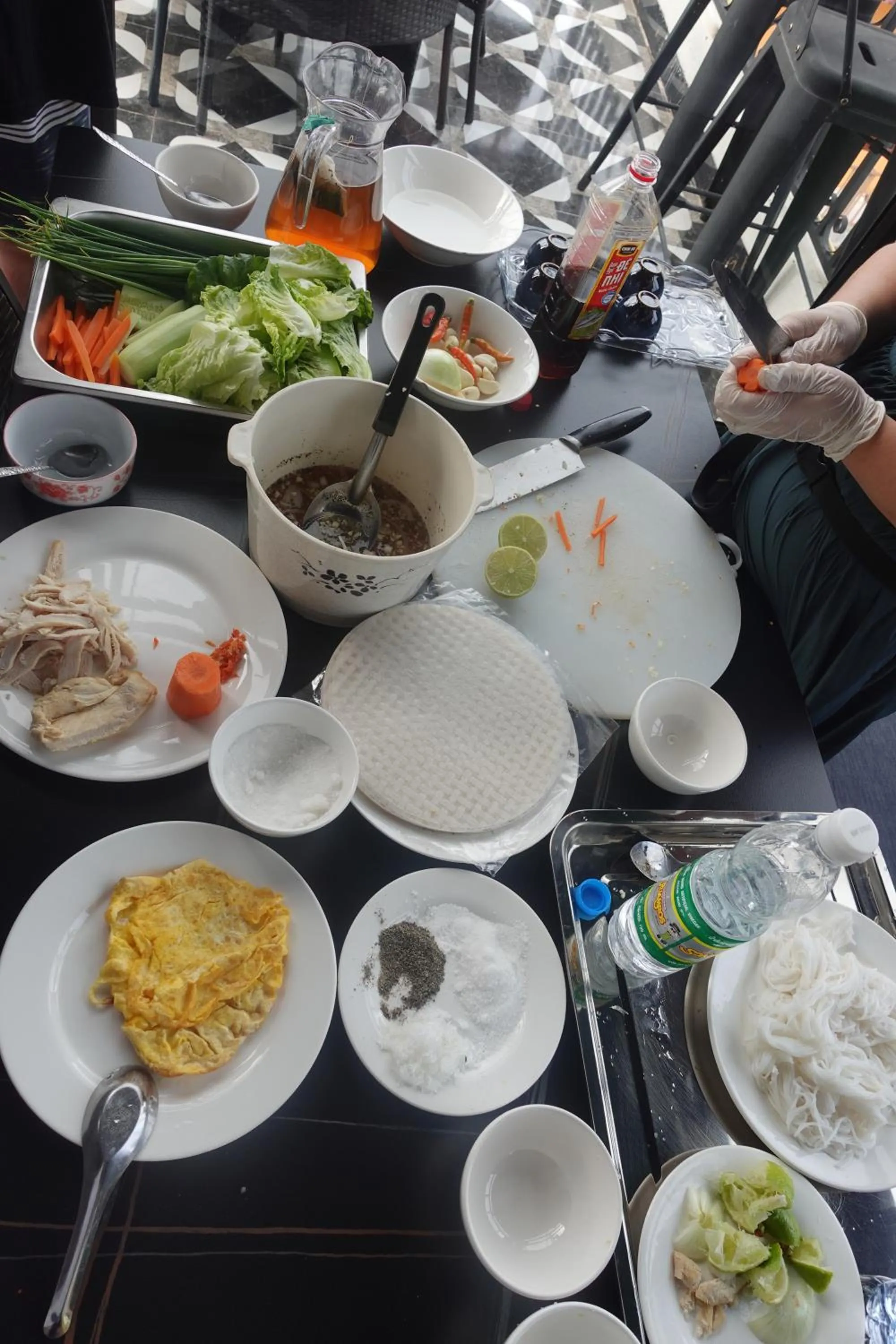 Food in Champa Inn Hotel