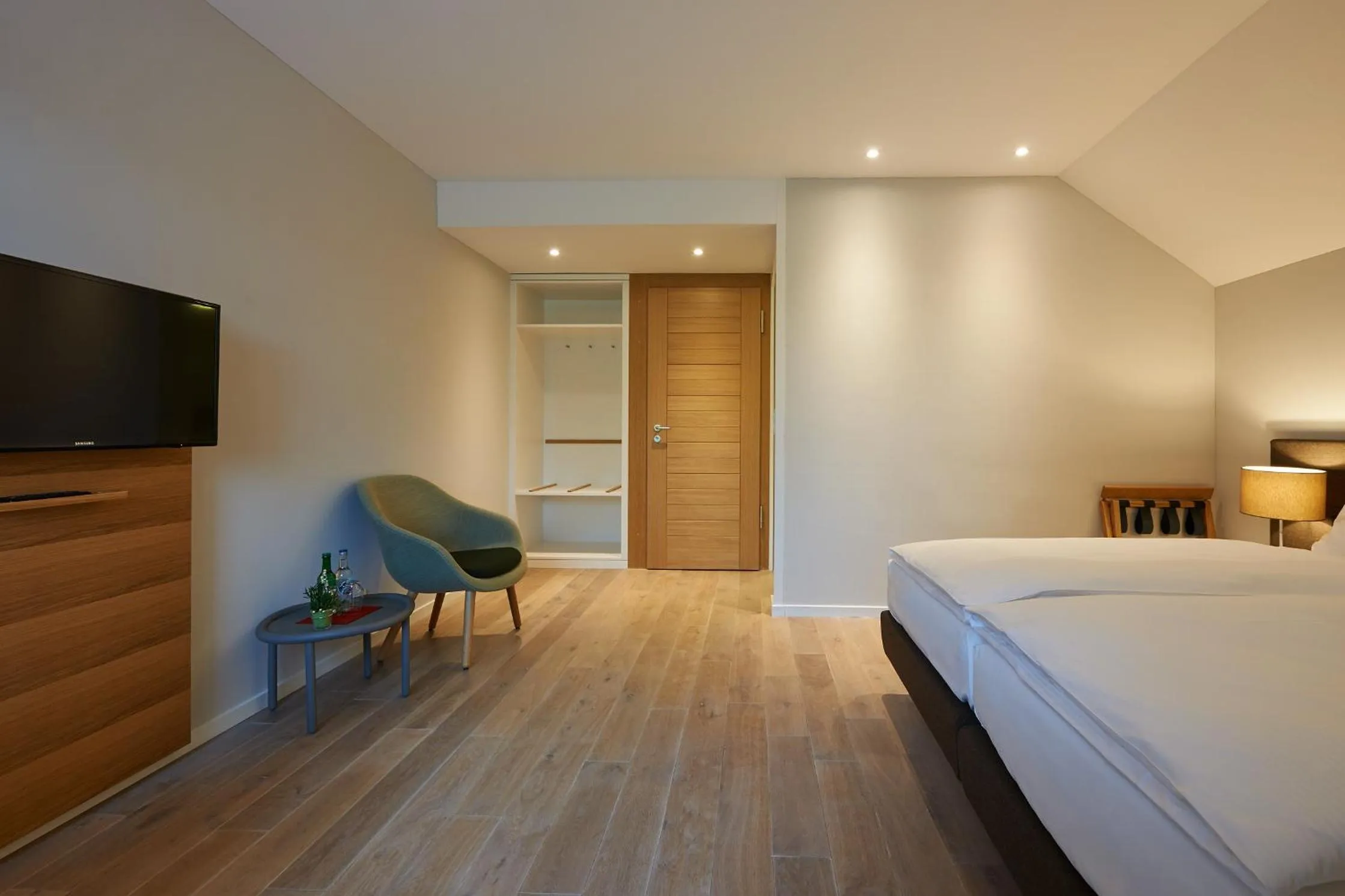 Bed in Parkhotel Wallberg