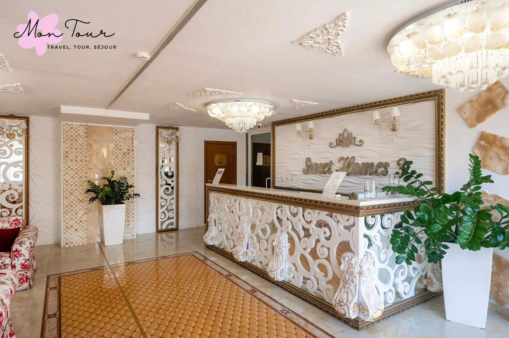 Lobby or reception in Mon Tour apartments