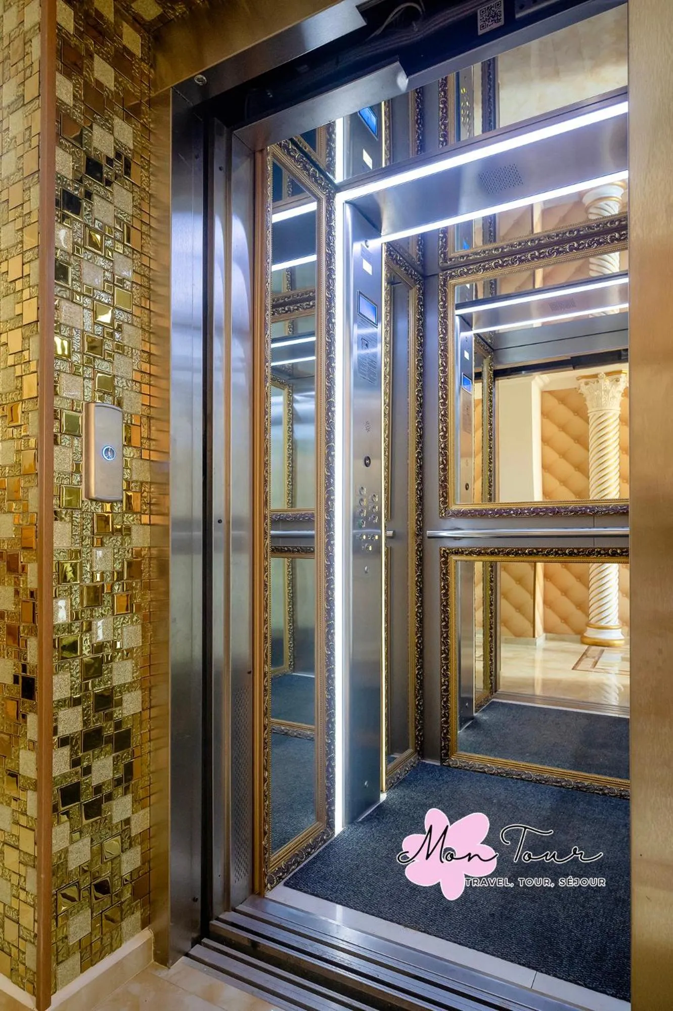 elevator in Mon Tour apartments