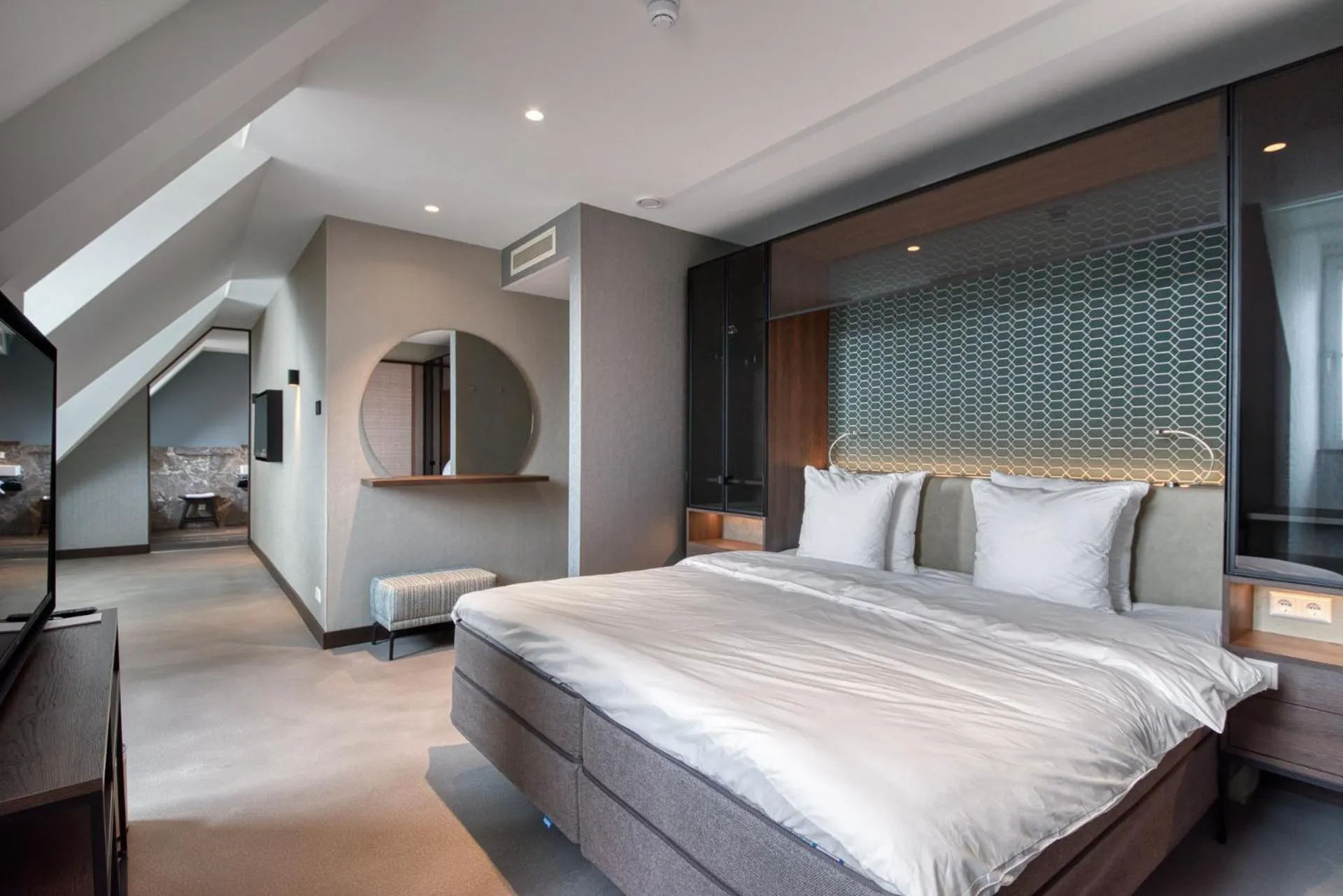 Bedroom, Bed in Hotel de Schelde