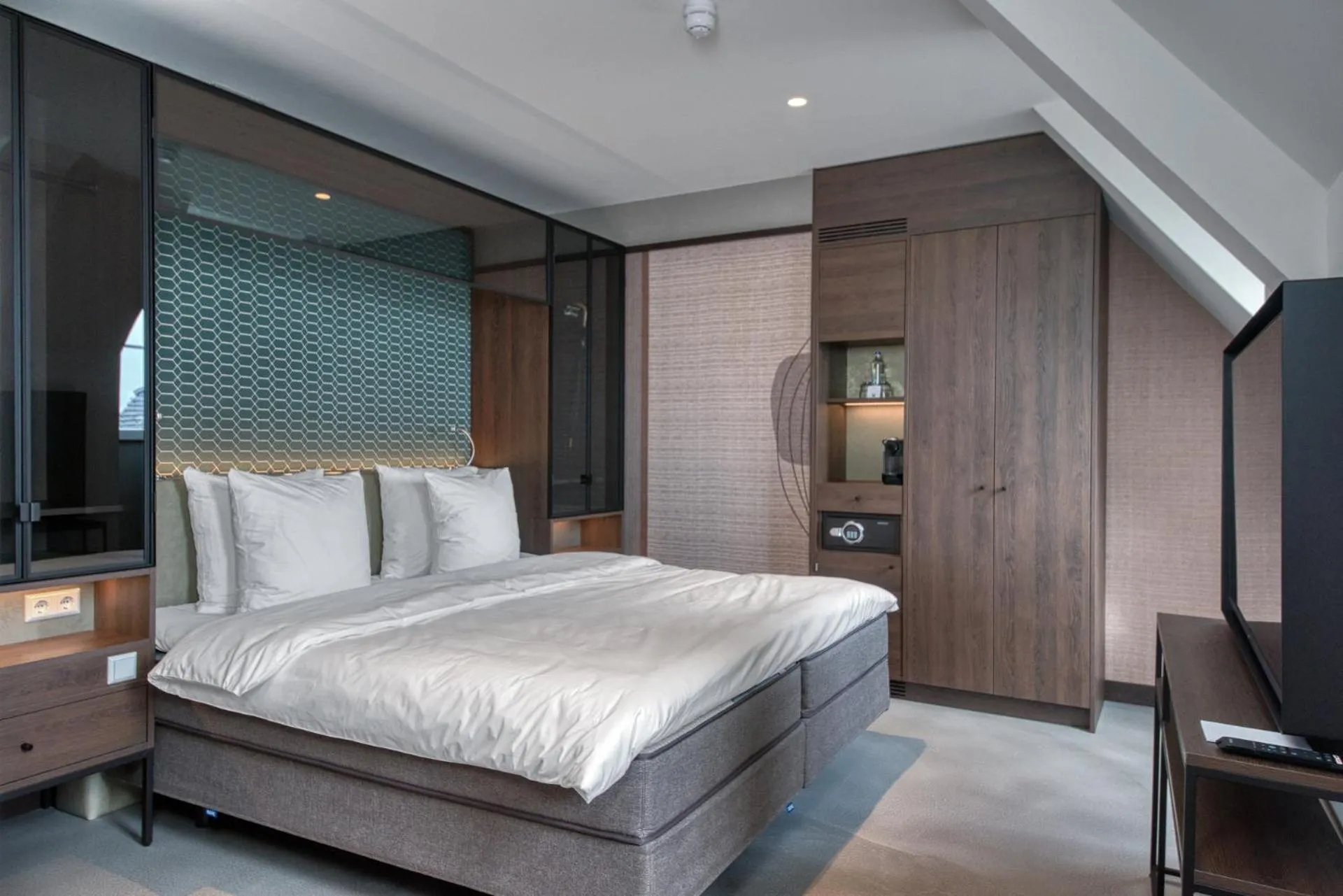 Bedroom, Bed in Hotel de Schelde