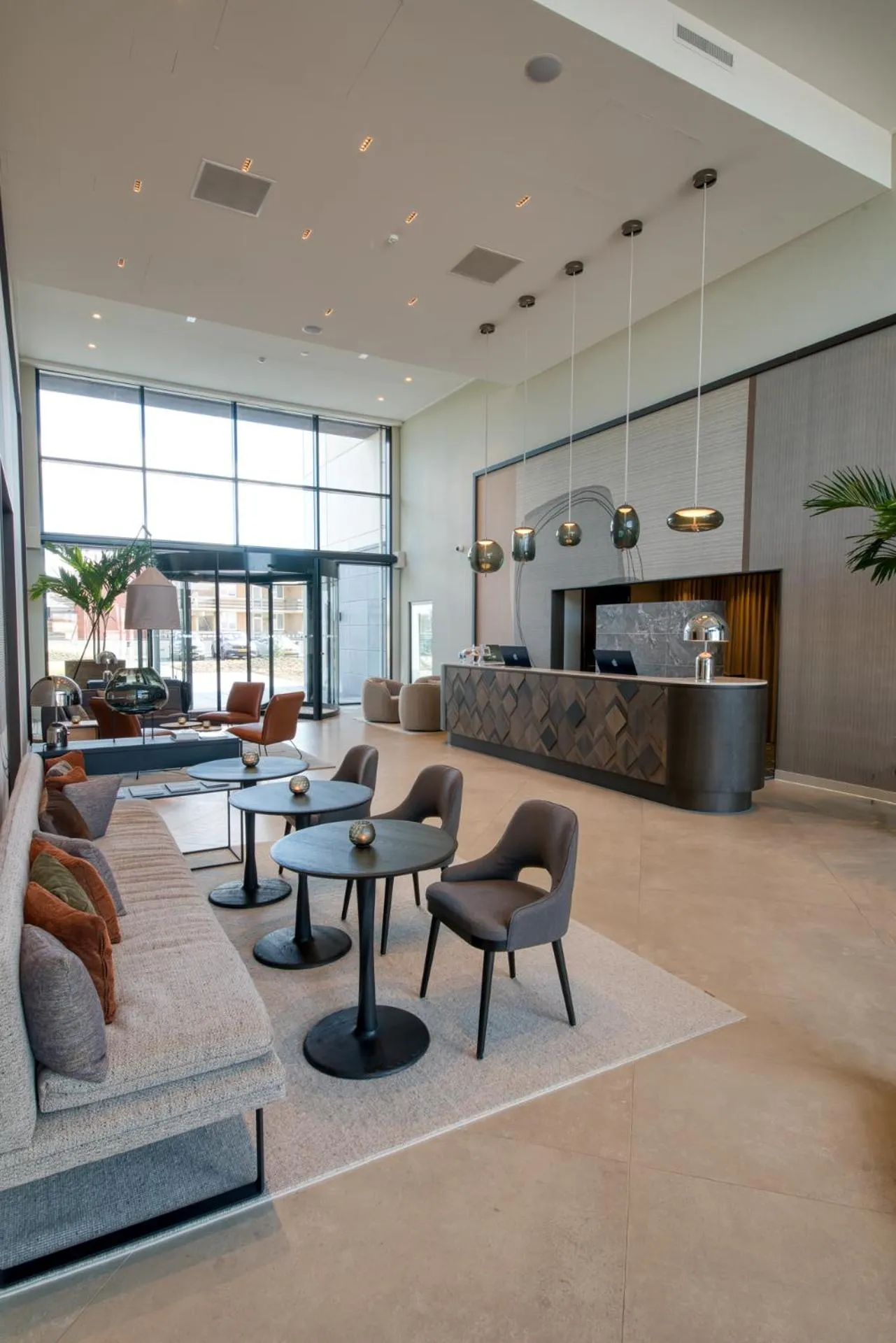 Lobby or reception in Hotel de Schelde