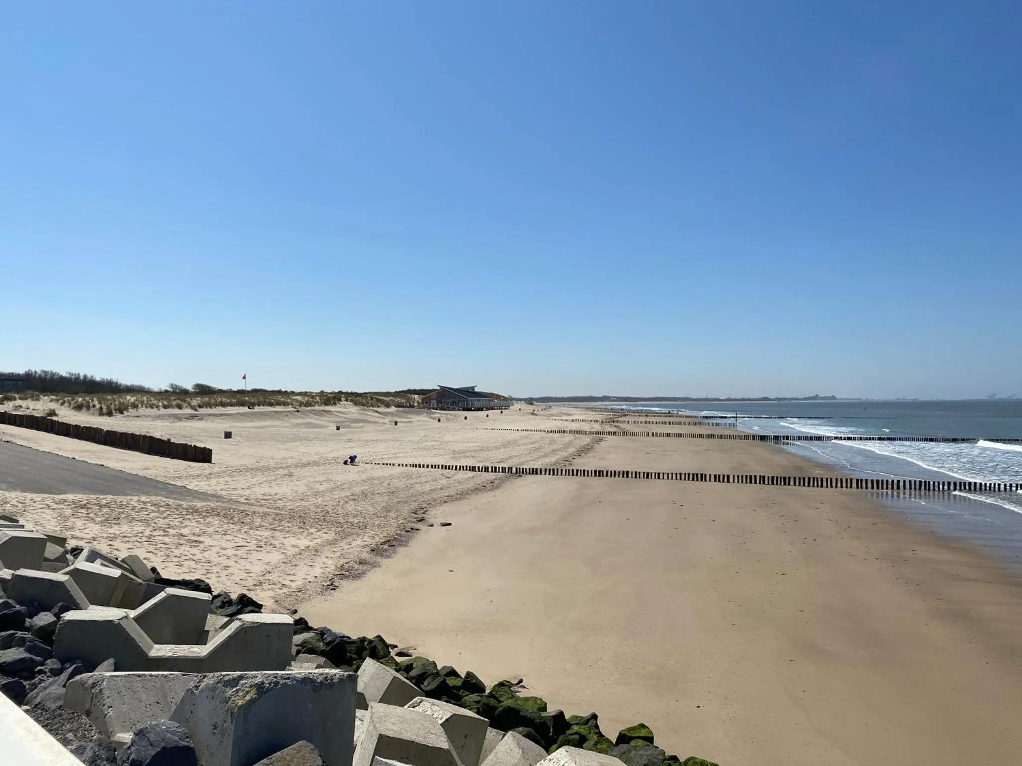 Beach in Hotel de Schelde