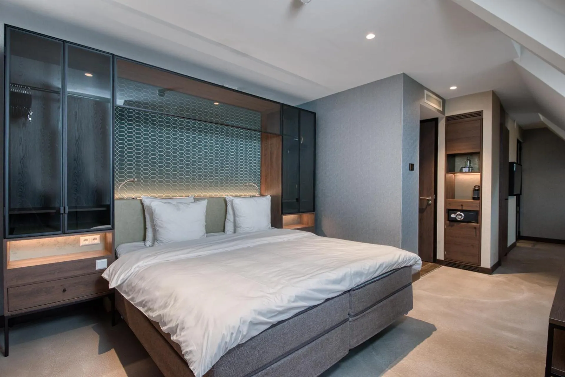 Bedroom, Bed in Hotel de Schelde