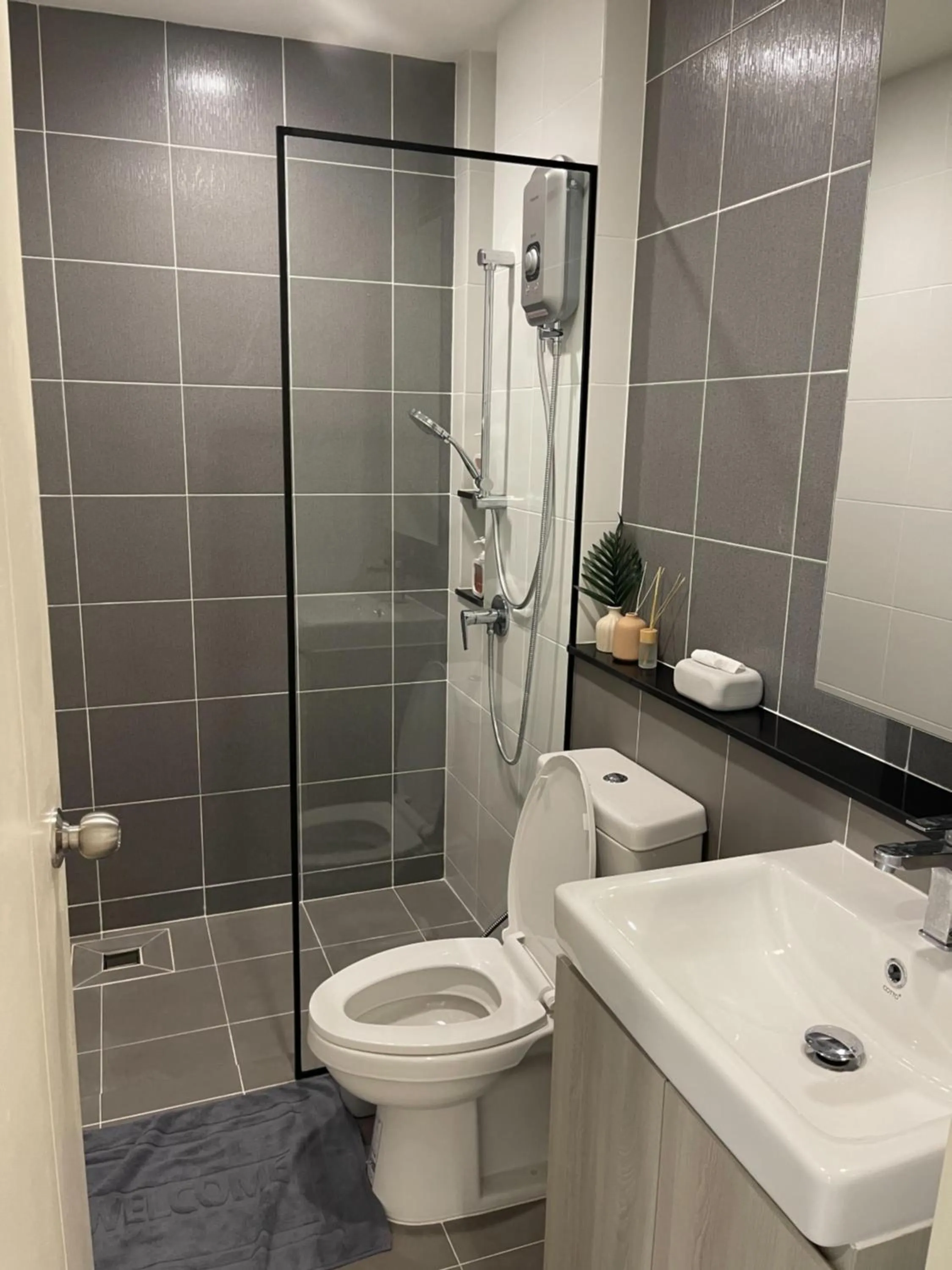 Bathroom in New Townhouse @Central Rayong