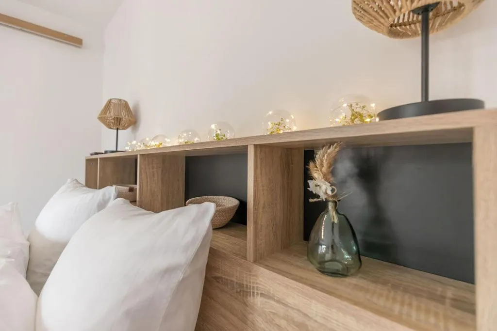 Bedroom, Bed in L'Appart des Platanes