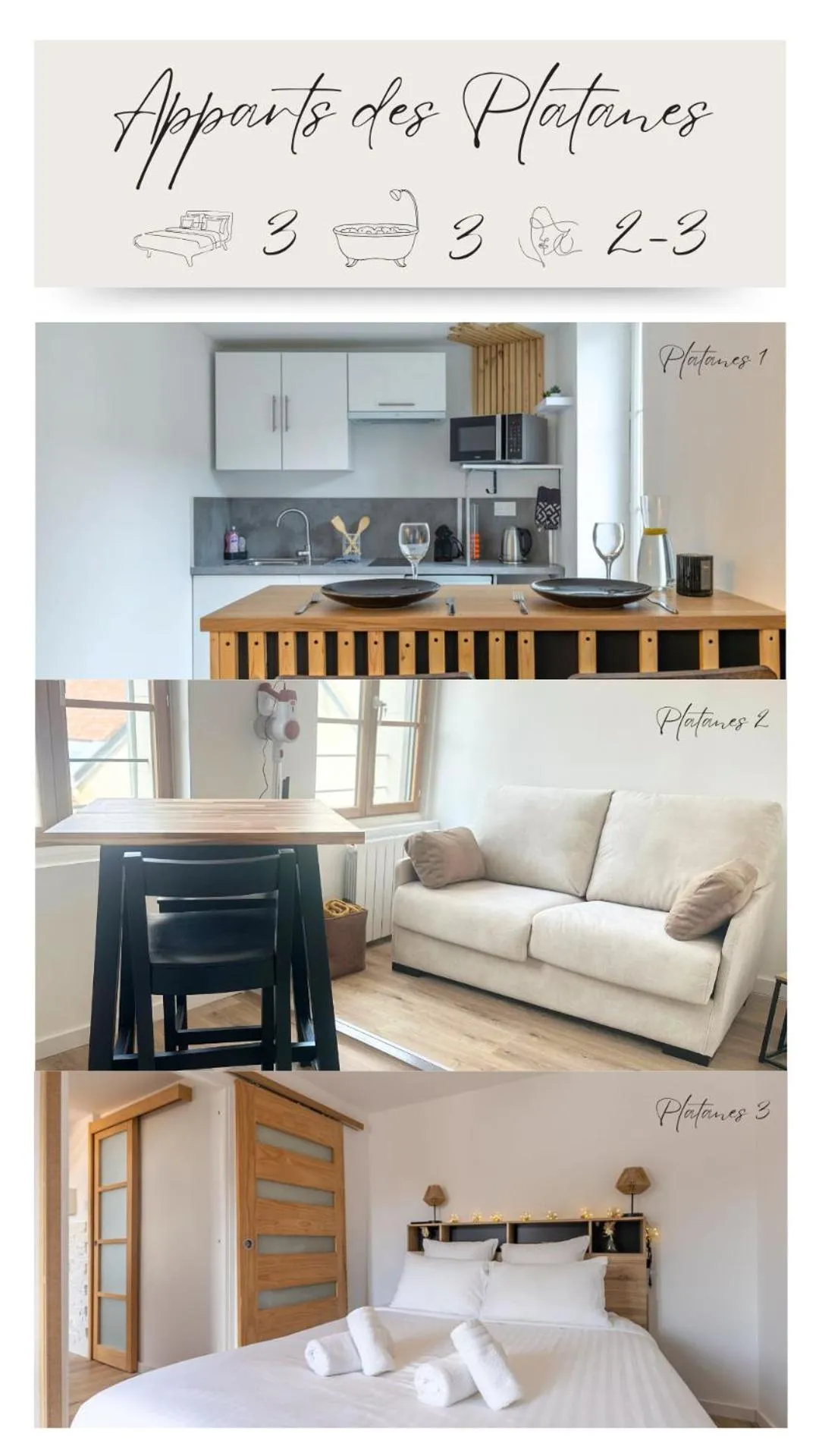 View (from property/room) in L'Appart des Platanes