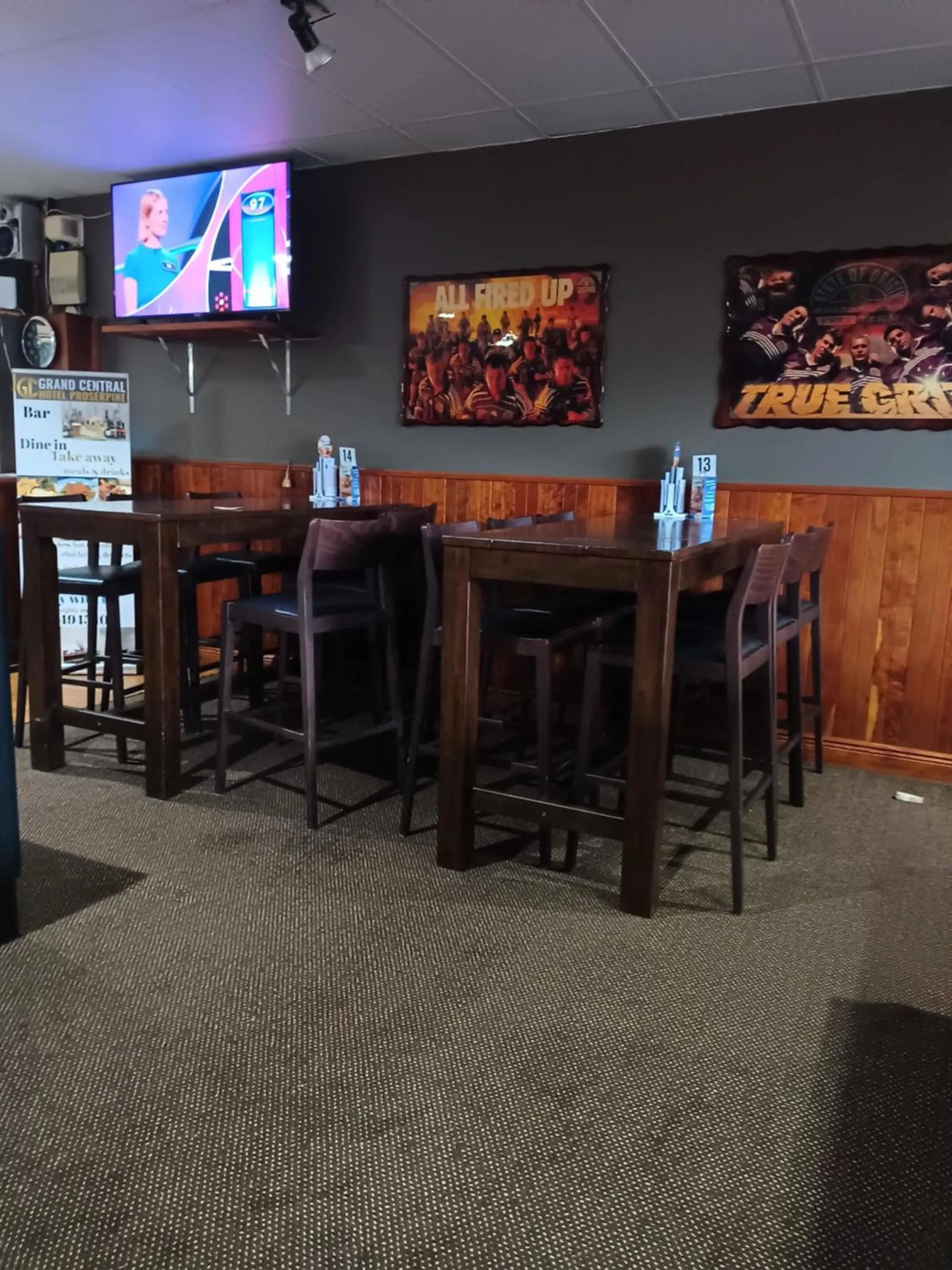 Lounge or bar in GRAND CENTRAL HOTEL PROSERPINE