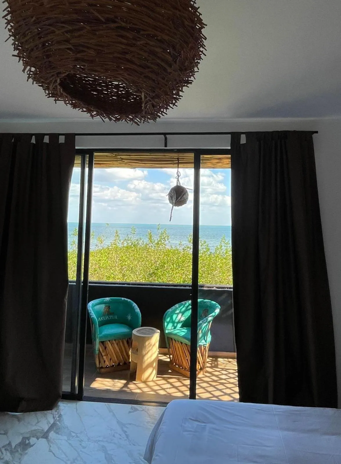 Balcony/Terrace, Bed in Akuazul Resorts Adults Only