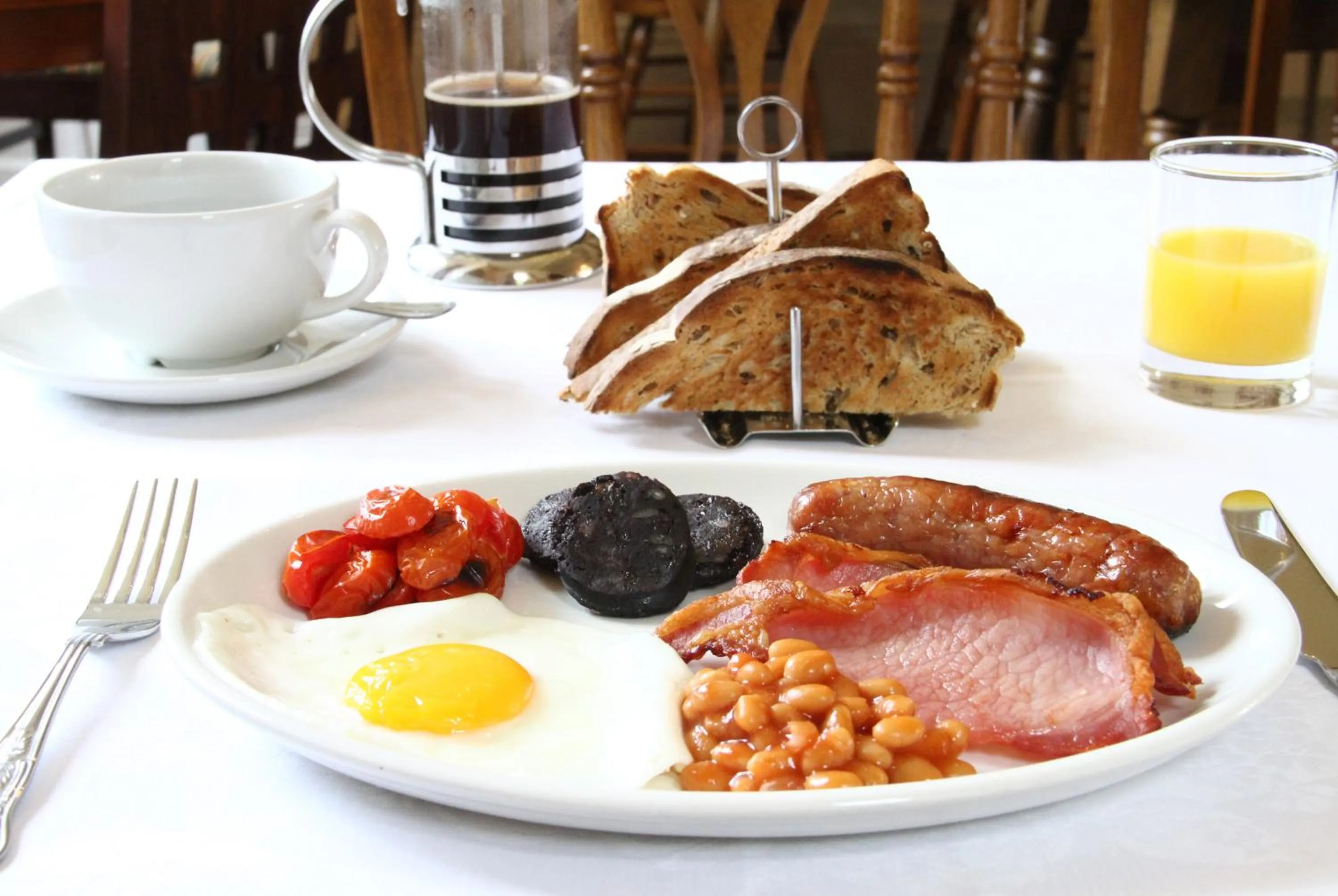 Food in The Grange Court Hotel