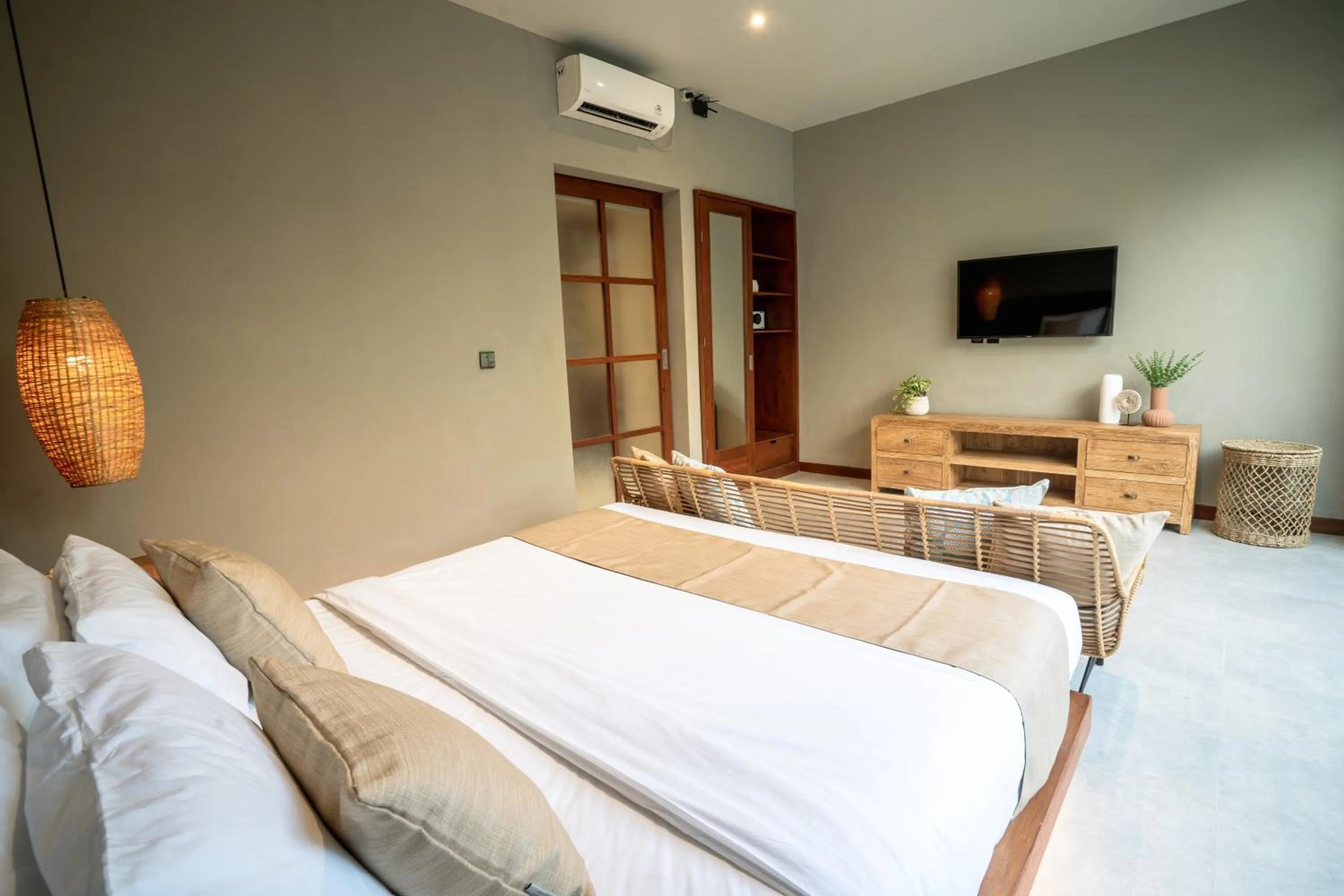 Bedroom, Bed in Damarya Villa Canggu