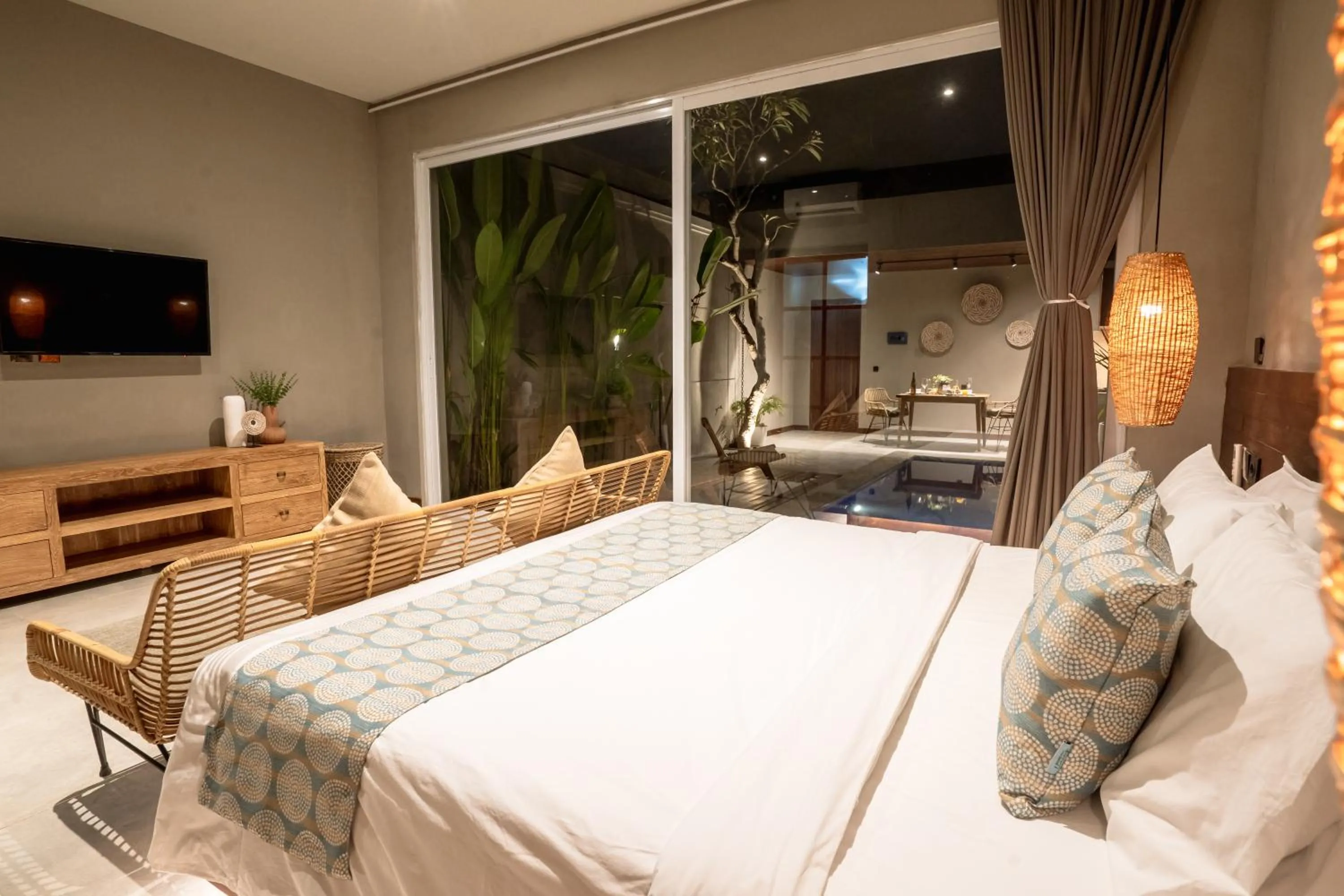 Bedroom, Bed in Damarya Villa Canggu