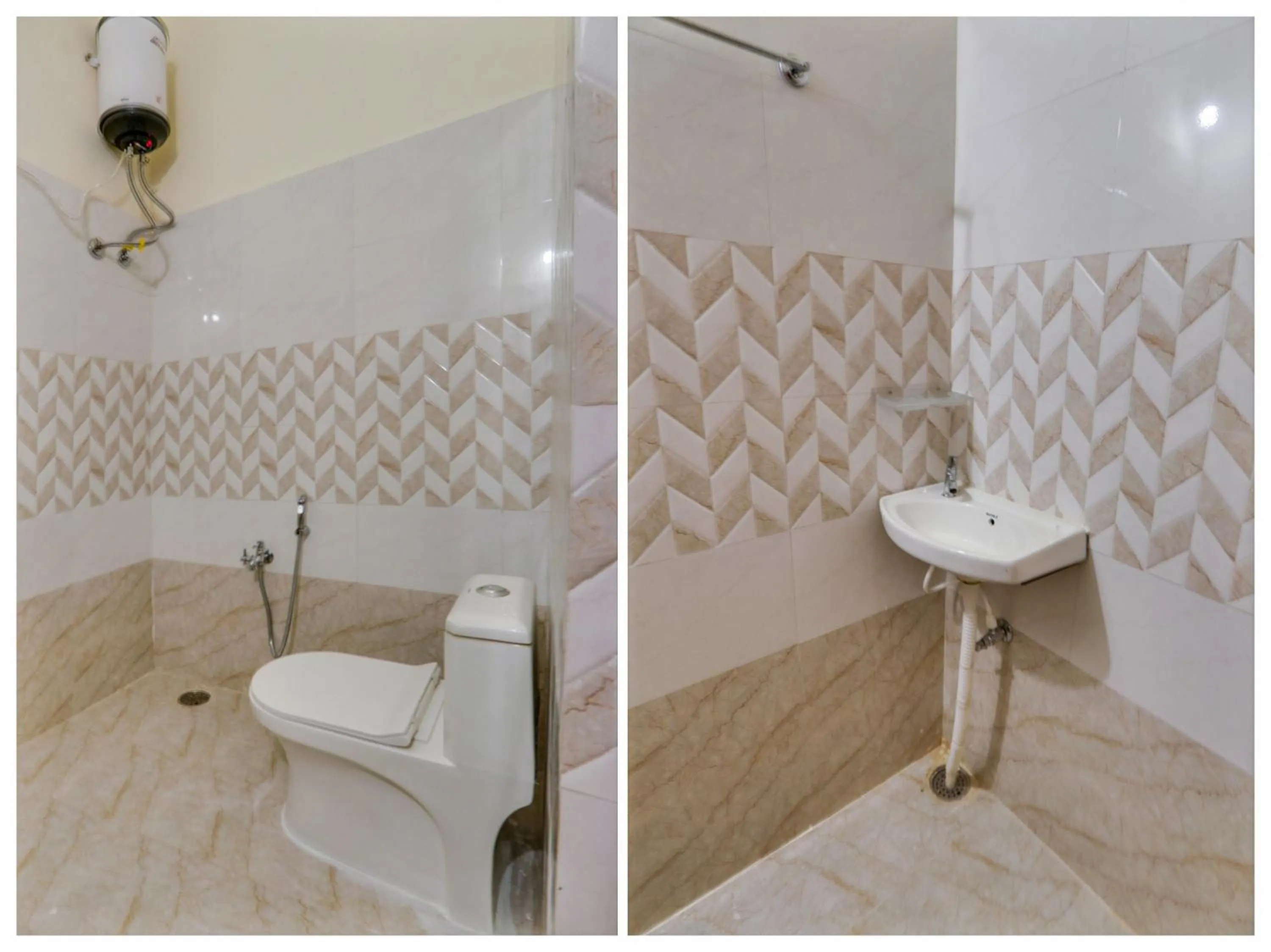 Bathroom in Super Collection O RBS Classic Stay Nacharam Mallapur Road