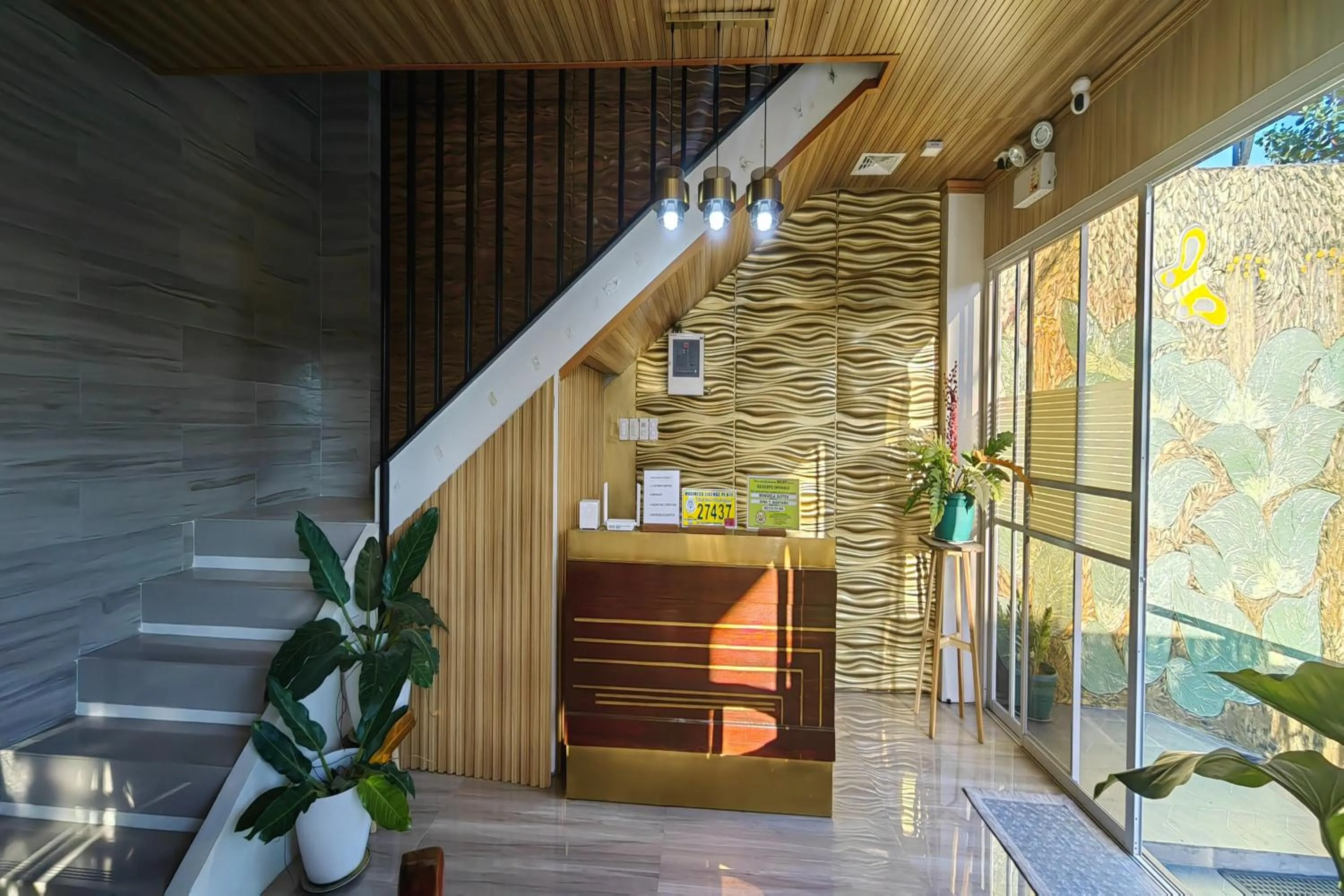 Lobby or reception in Manuela Suites Puerto Princesa near Airport