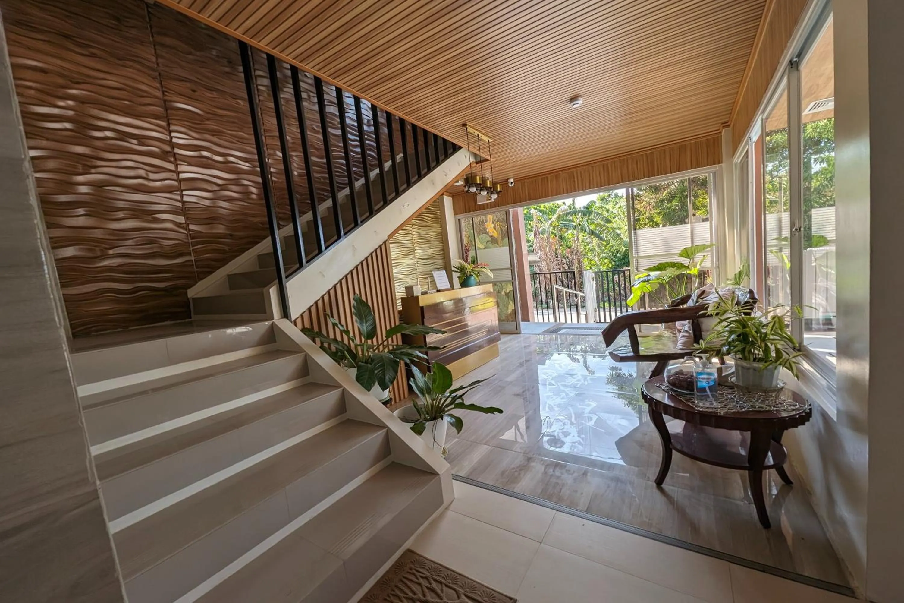 Lobby or reception in Manuela Suites Puerto Princesa near Airport