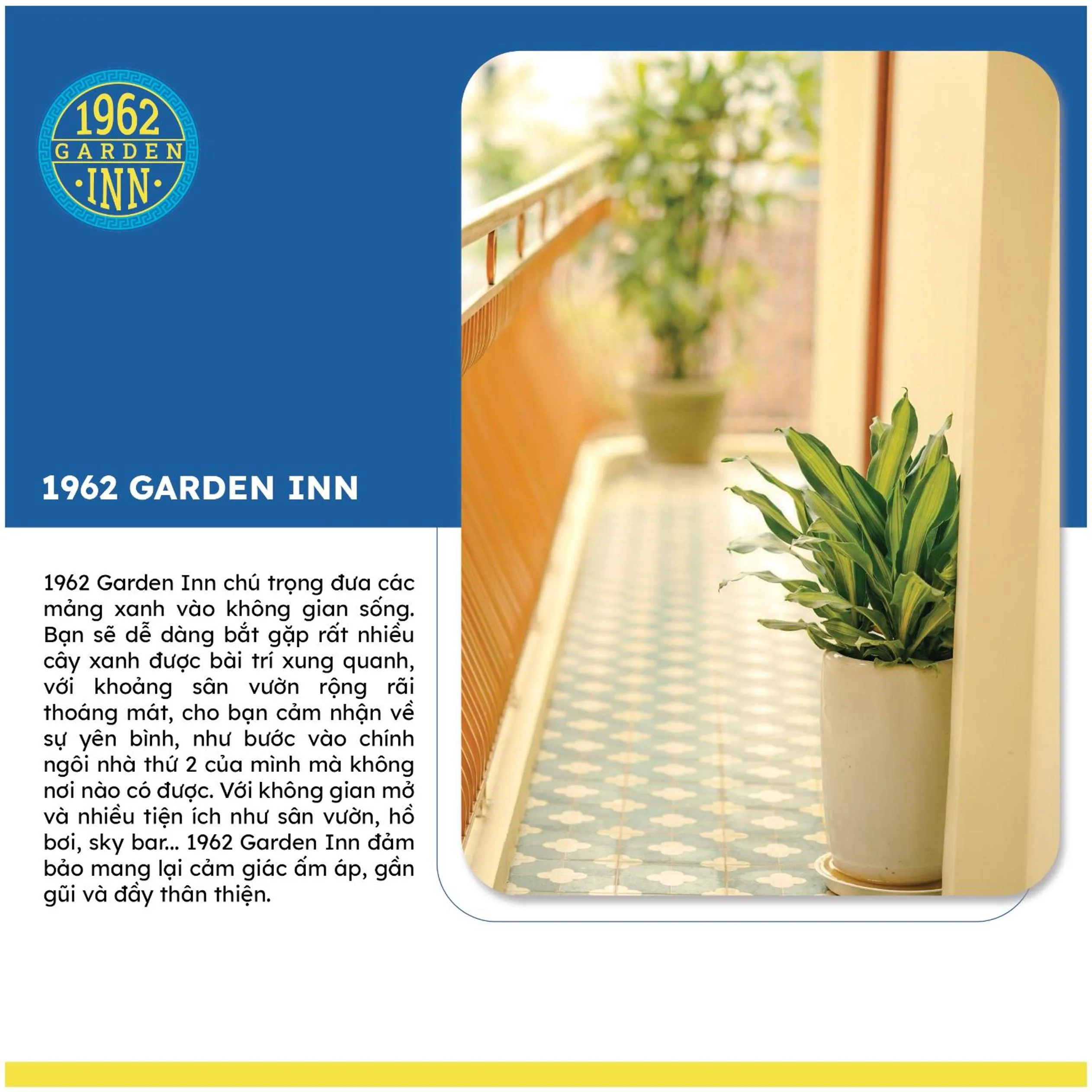 Balcony/Terrace in 75 Garden INN