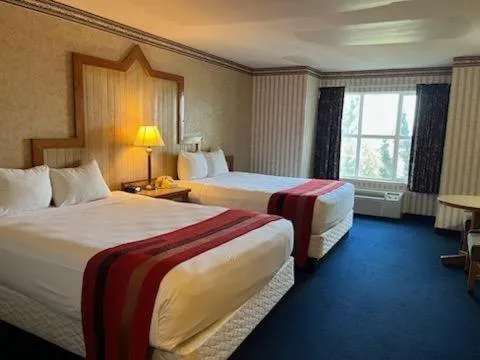 Bed in Cactus Petes Resort & Horseshu Hotel