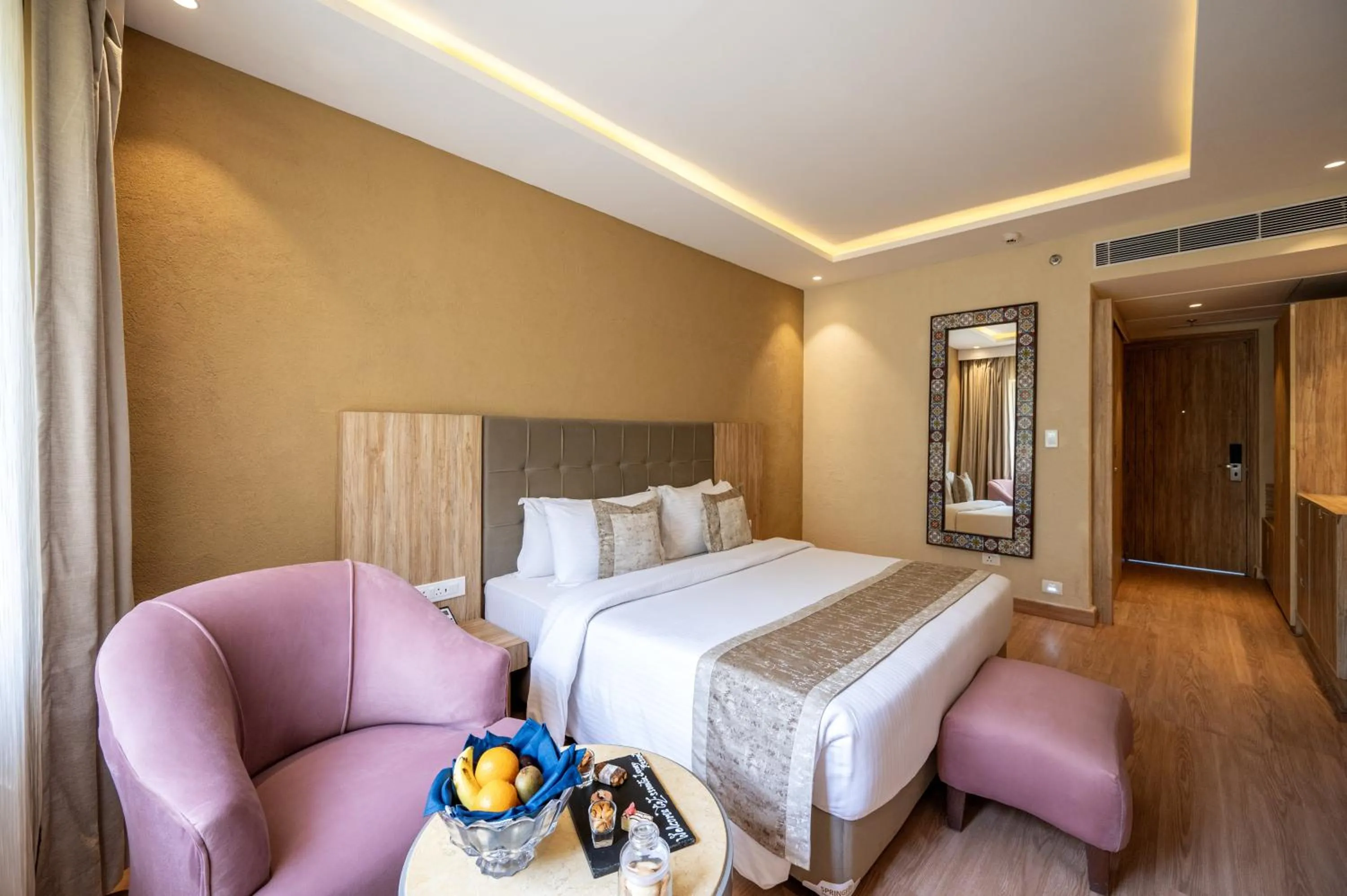 Photo of the whole room, Bed in Essentia Luxury Resort & Spa Udaipur