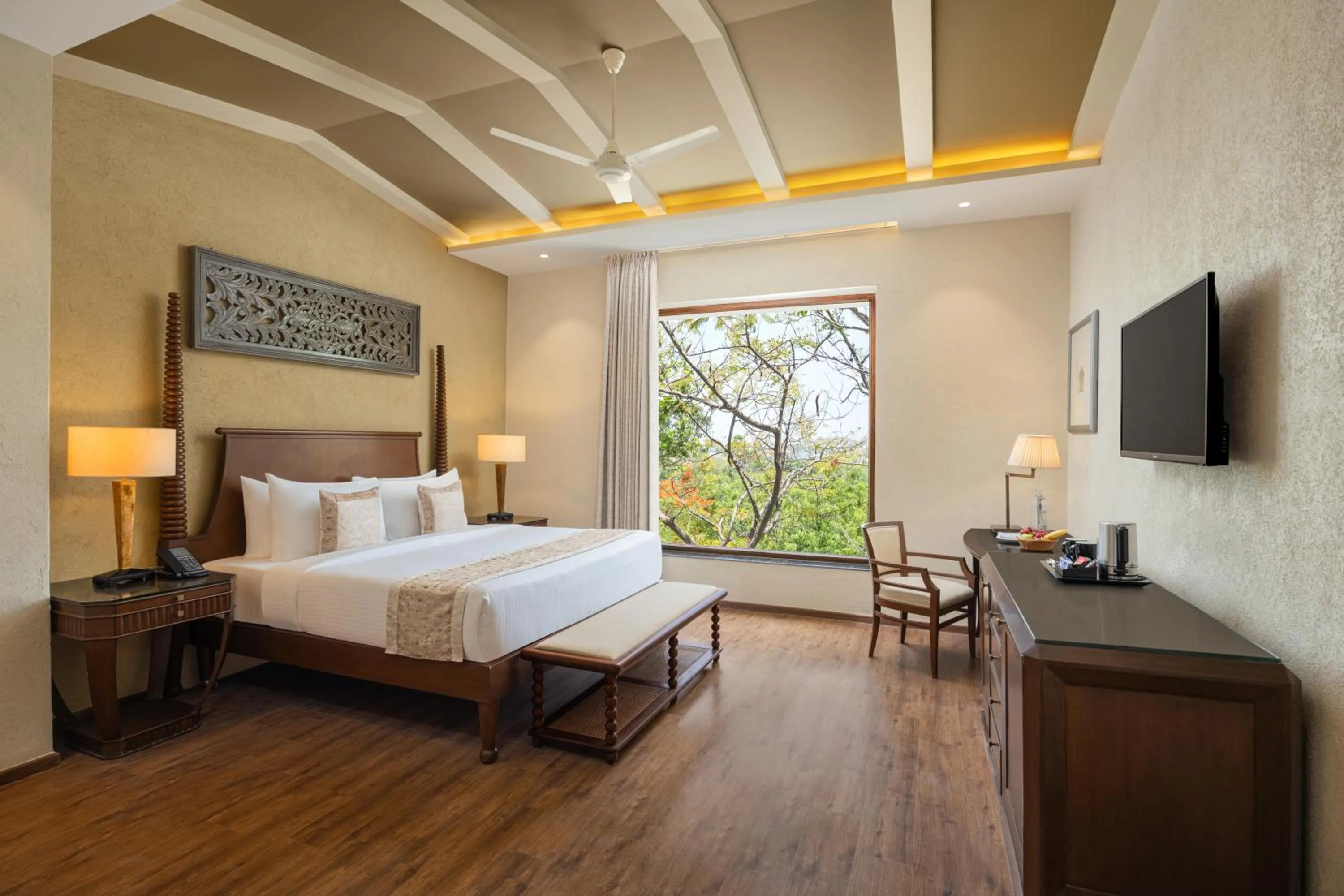 Bedroom, Bed in Essentia Luxury Resort & Spa Udaipur